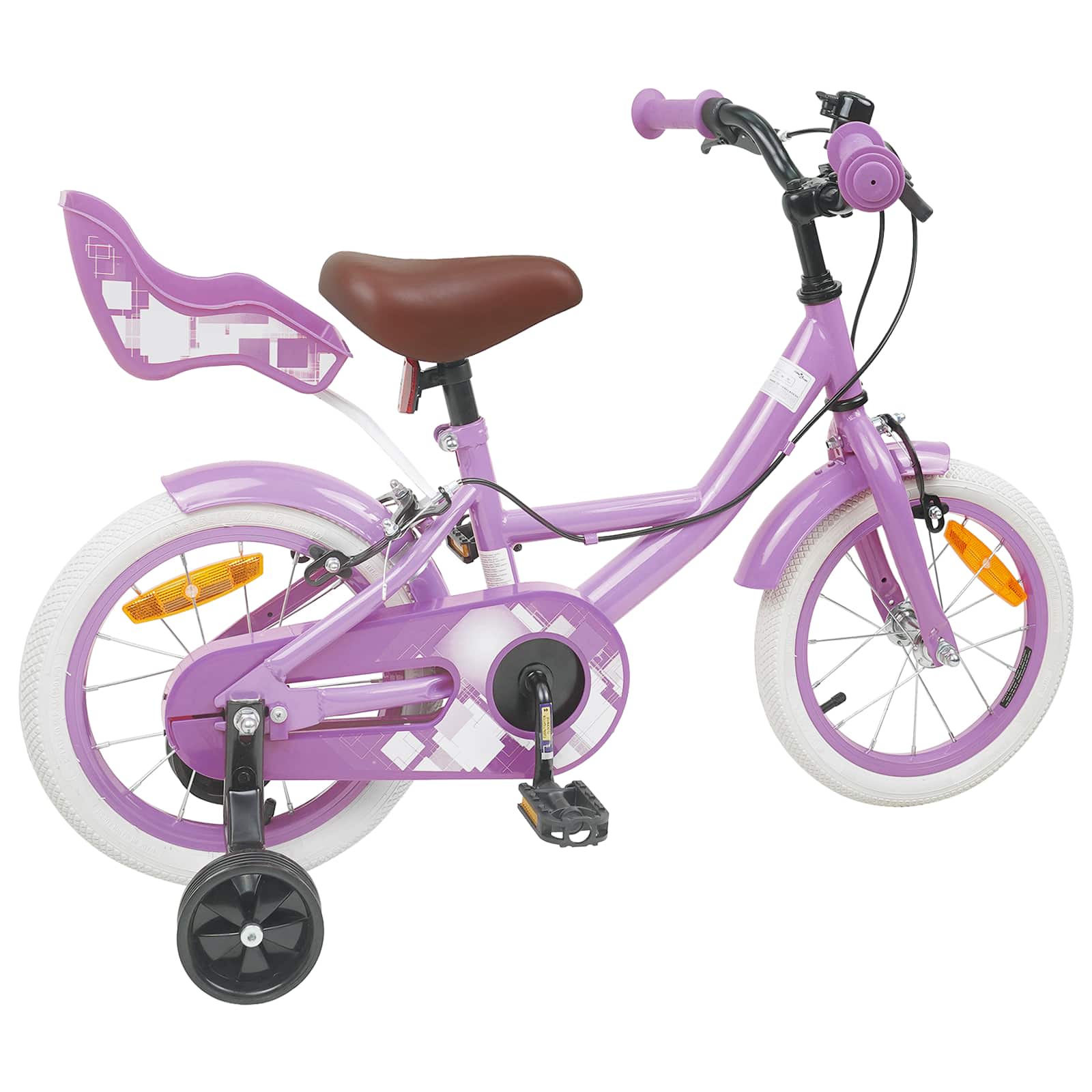 Kinderfahrrad 12 Zoll for 2 to 4 years old Lila