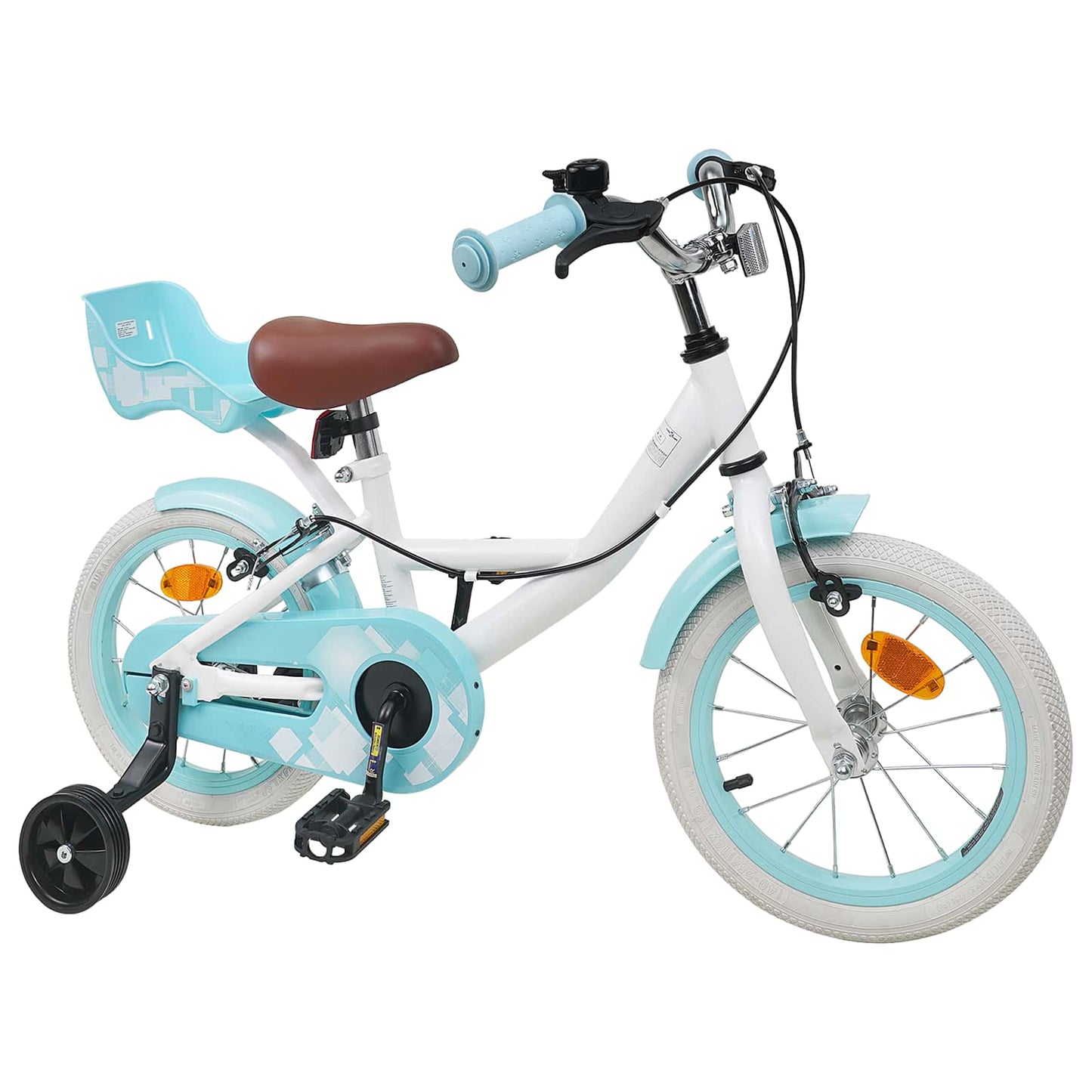 Kinderfahrrad 16 Zoll for 4-6 Years Old Weiß