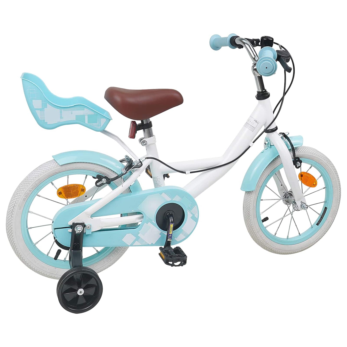 Kinderfahrrad 16 Zoll for 4-6 Years Old Weiß