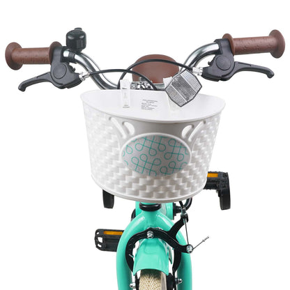 Kinderfahrrad 12 Zoll für 2-4 Jahre alt Meergrün