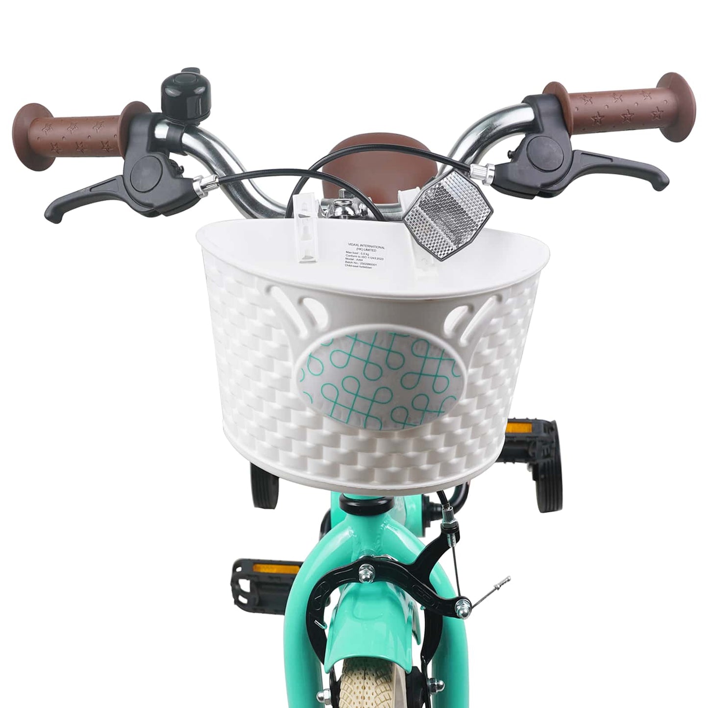 Kinderfahrrad 14 Zoll für 3-5 Jahre alt Meergrün