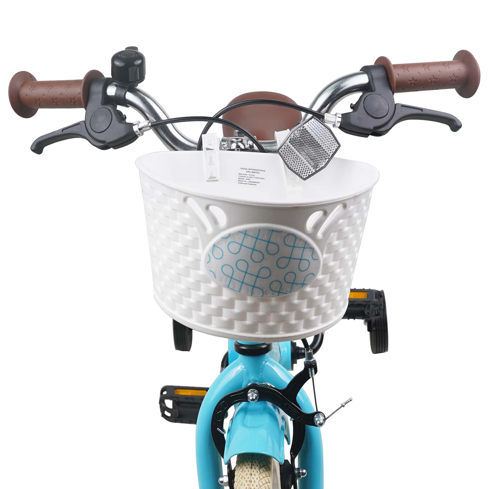 Kinderfahrrad 14 Zoll für 3-5 Jahre alt Himmelblau