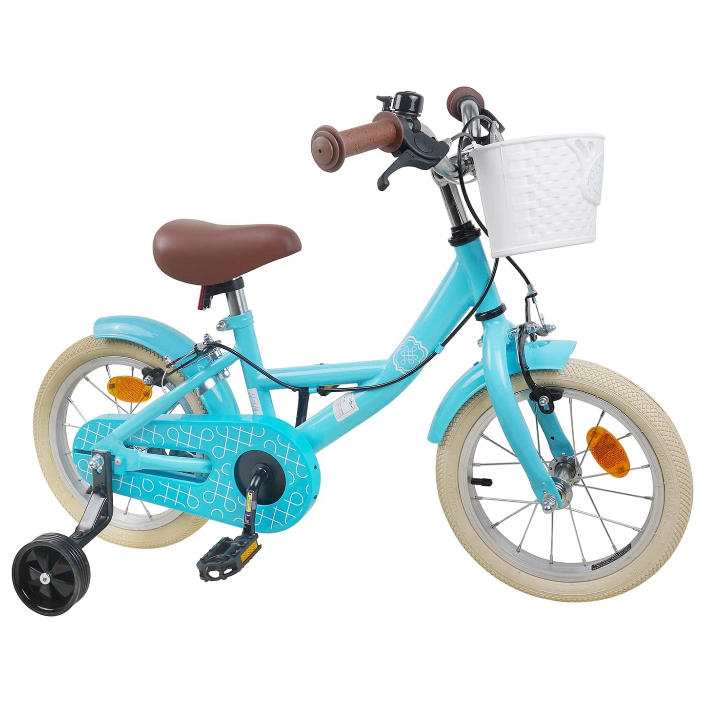Kinderfahrrad 16 Zoll für 4-6 Jahre alt Himmelblau