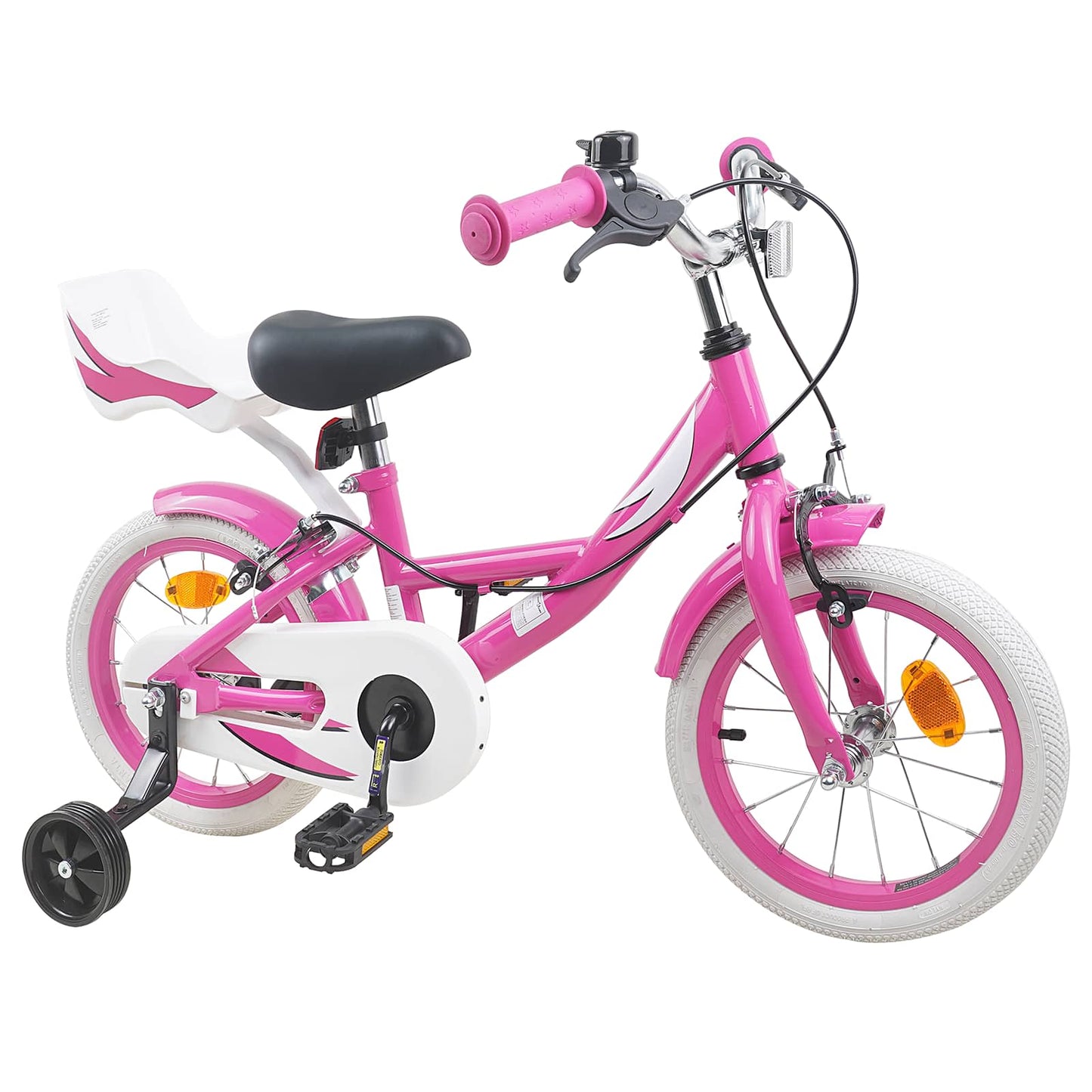 Kinderfahrrad 16 Zoll for 4-6 Years Old Rosa