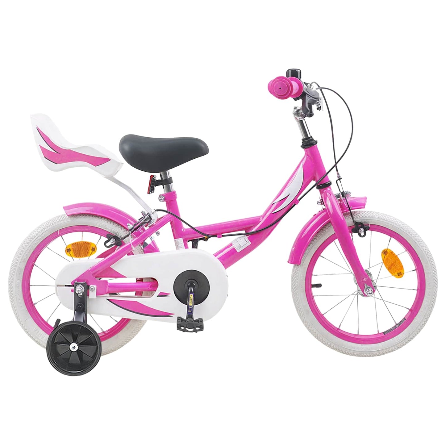 Kinderfahrrad 16 Zoll for 4-6 Years Old Rosa