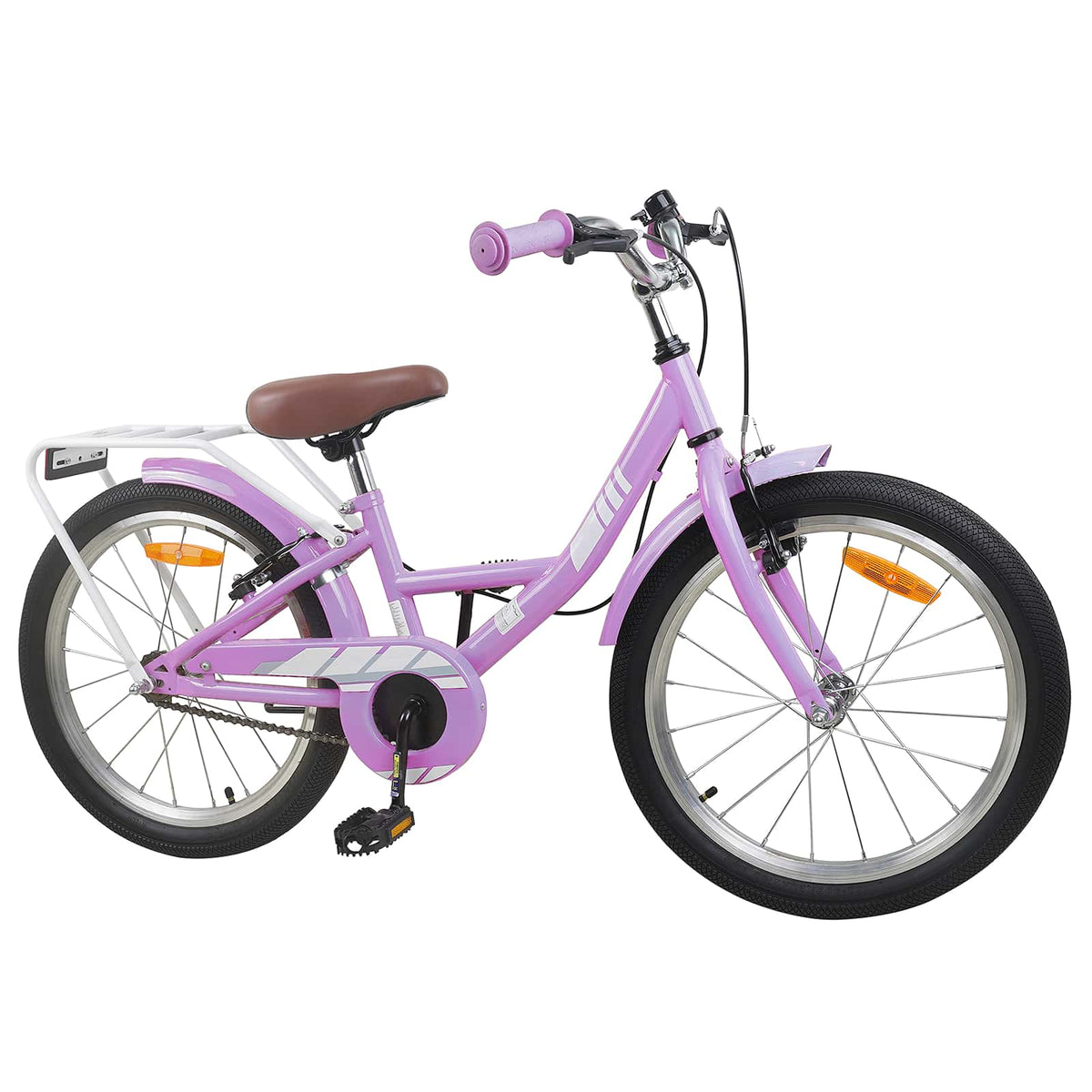 Kinderfahrrad 18 Zoll für 5-7 Jahre alt Lila