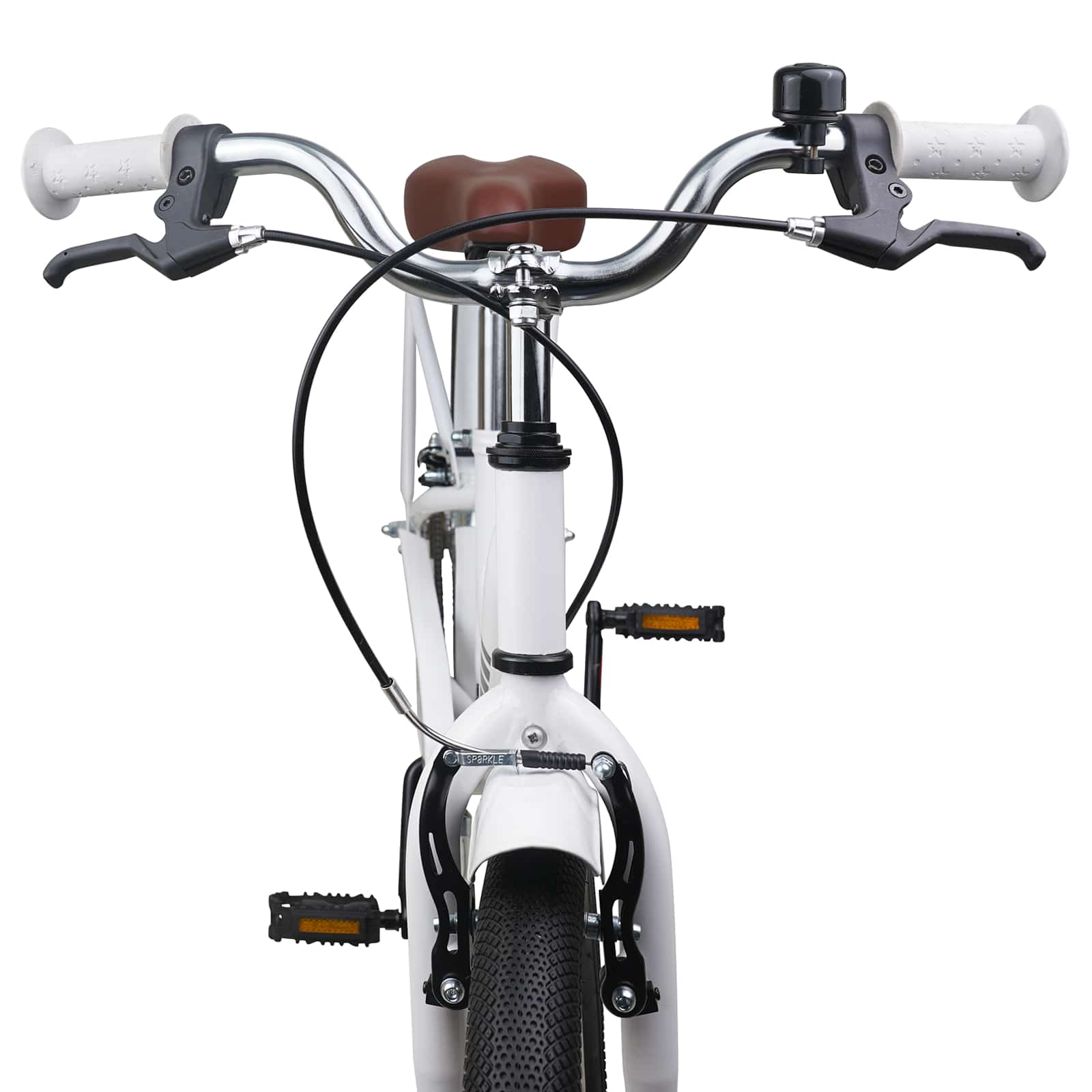 Kinderfahrrad 20 Zoll für 6-11 Jahre alt Weiß