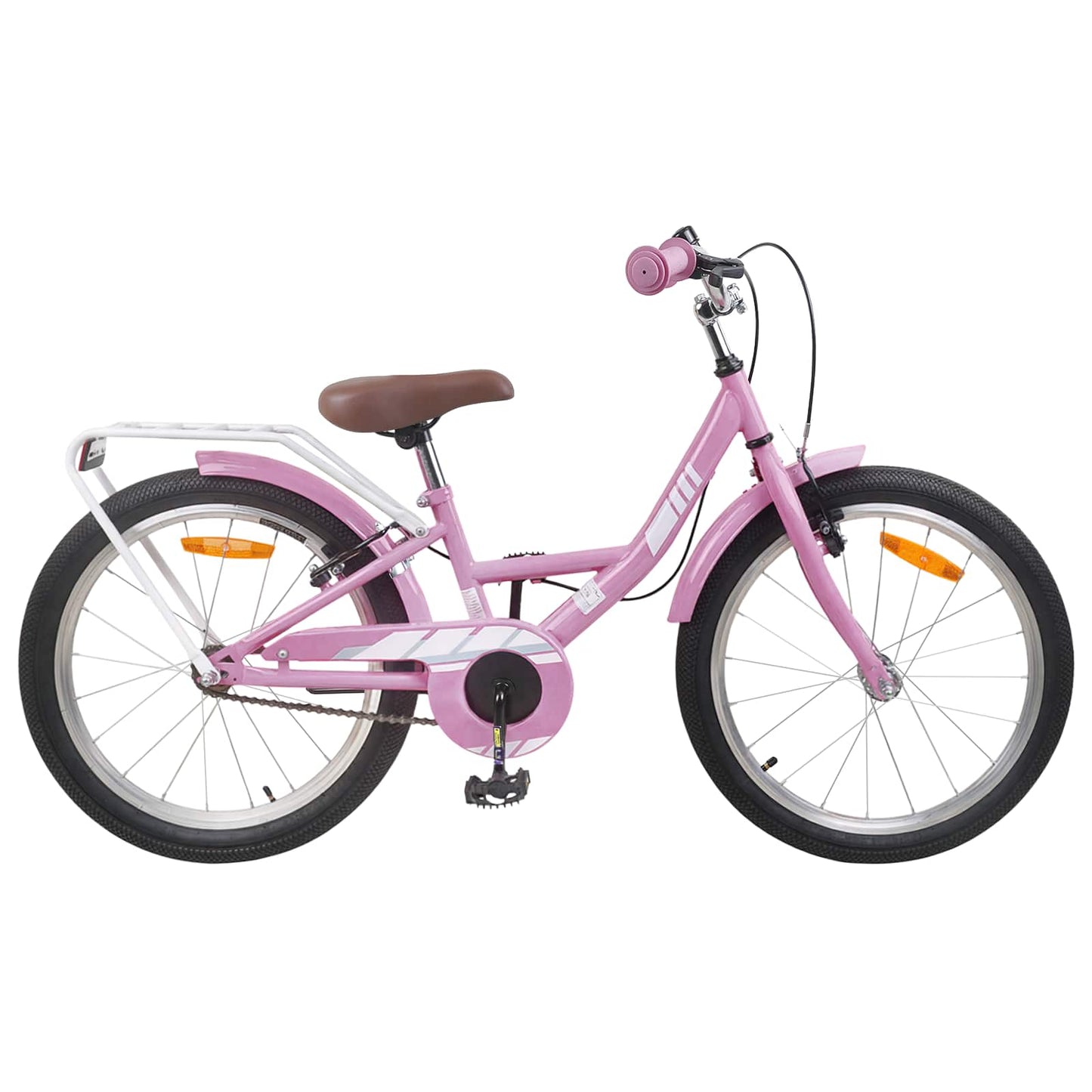 Kinderfahrrad 18 Zoll für 5-7 Jahre alt Hellrosa
