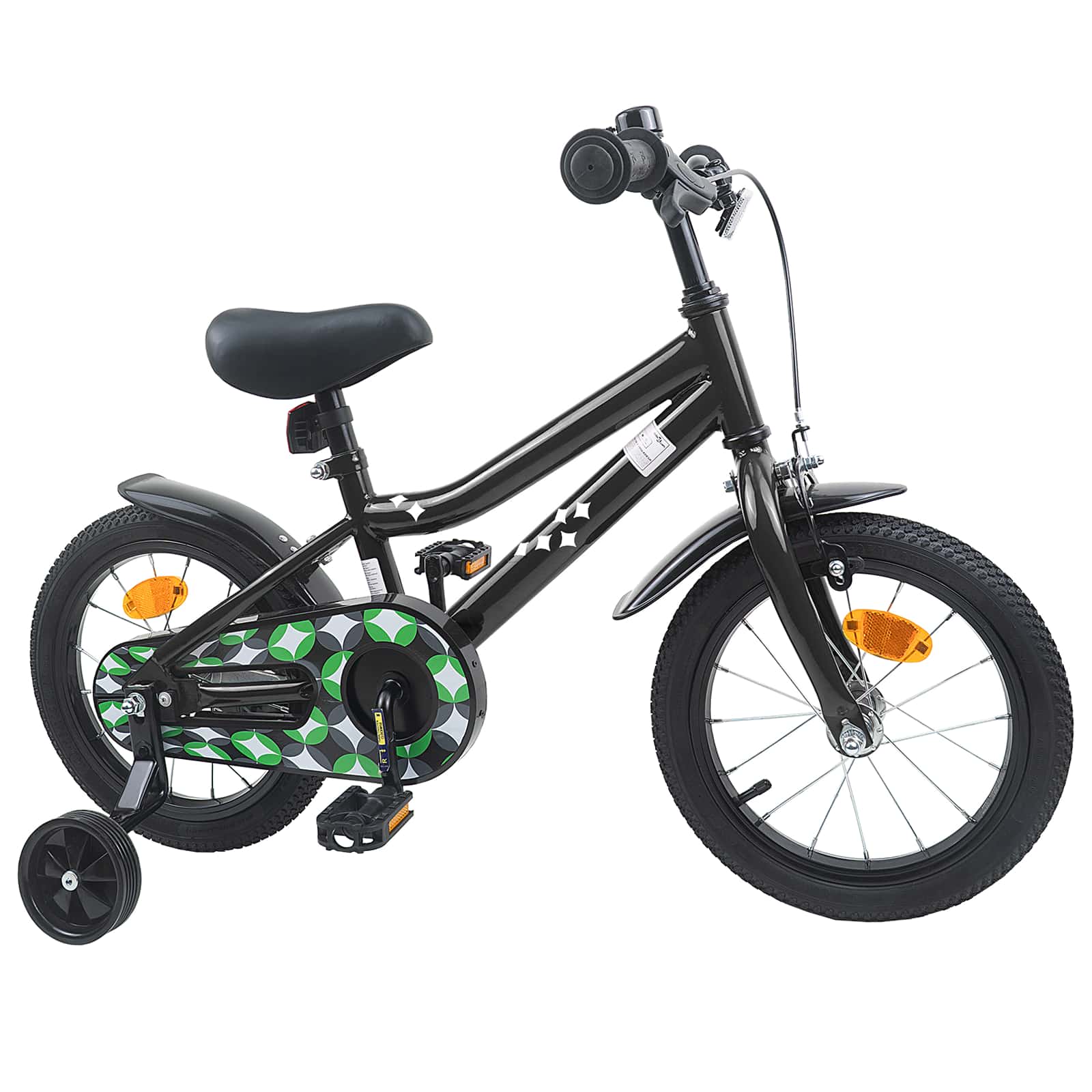 Kinderfahrrad 12 Zoll for 2 to 4 years old Schwarz