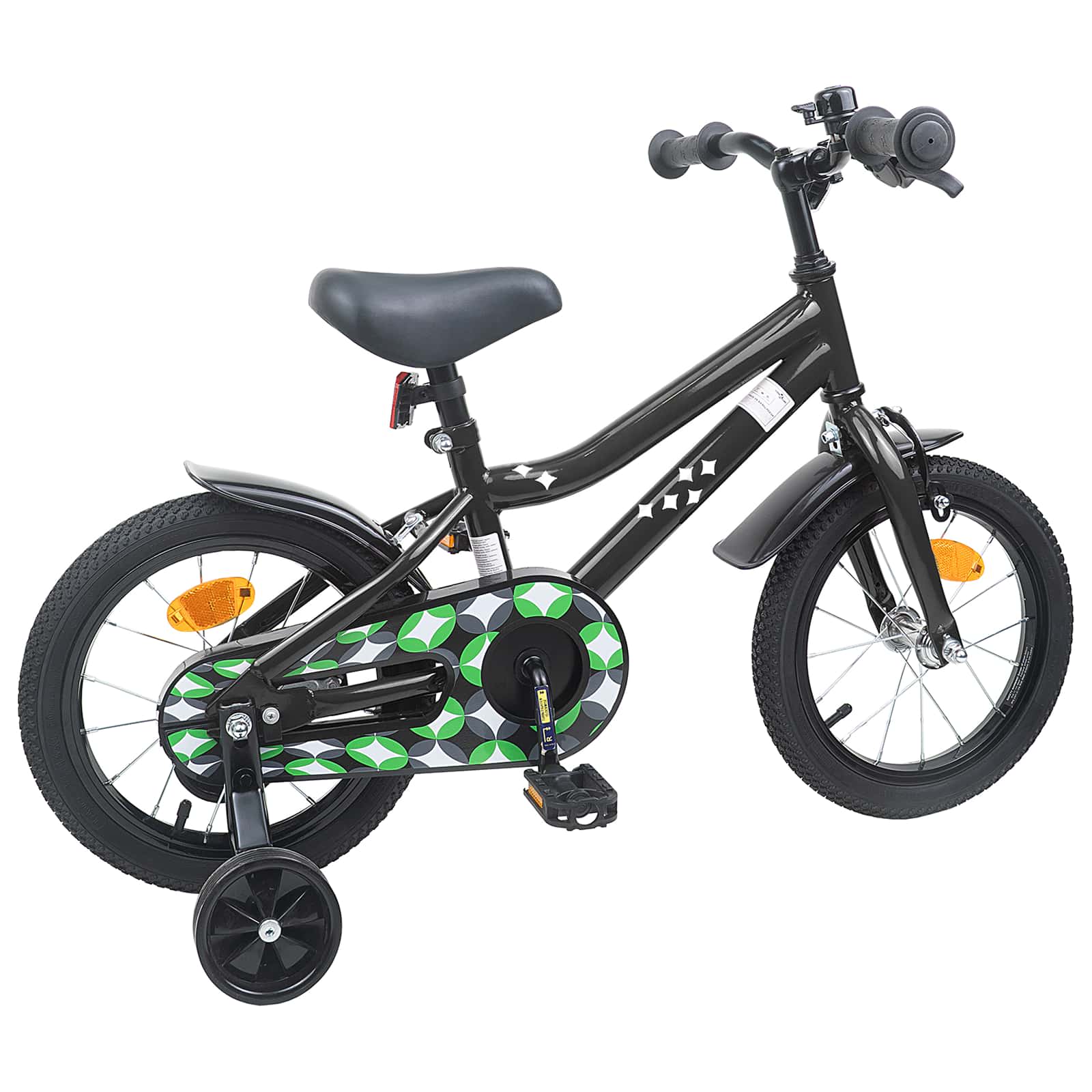 Kinderfahrrad 12 Zoll for 2 to 4 years old Schwarz