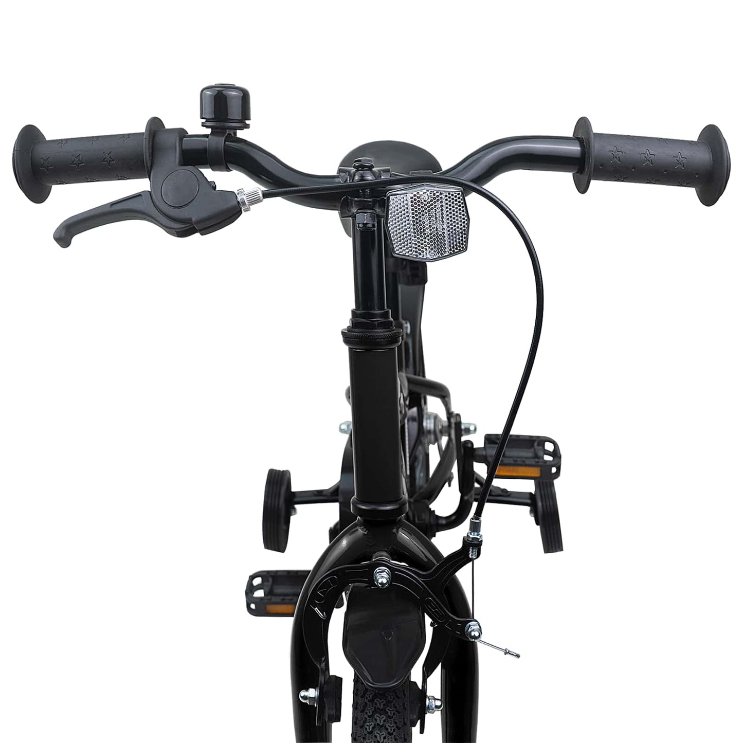 Kinderfahrrad 14 Zoll for 3-5 Years Old Schwarz