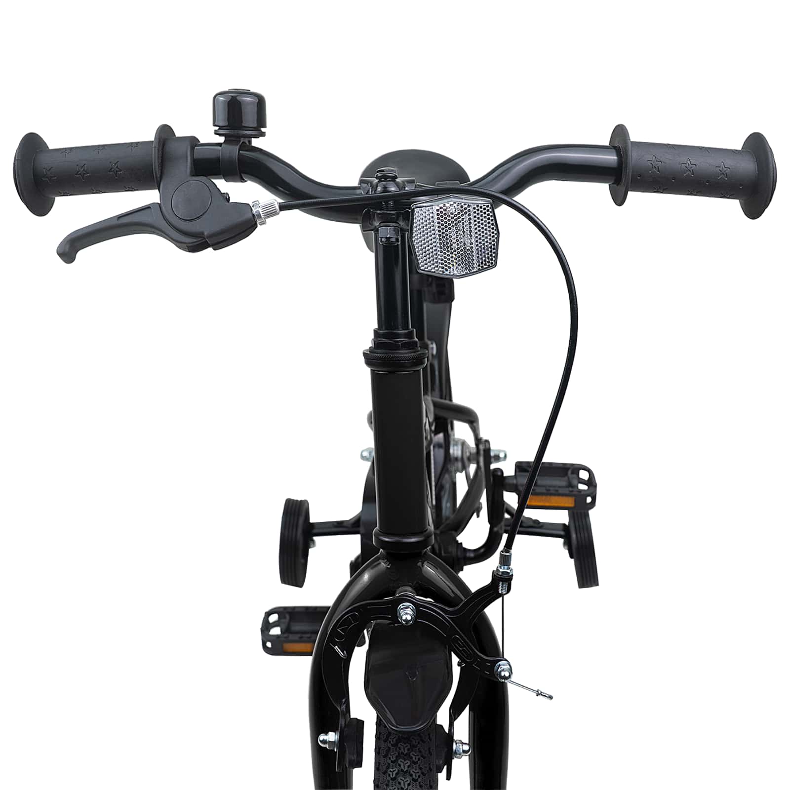 Kinderfahrrad 14 Zoll for 3-5 Years Old Schwarz