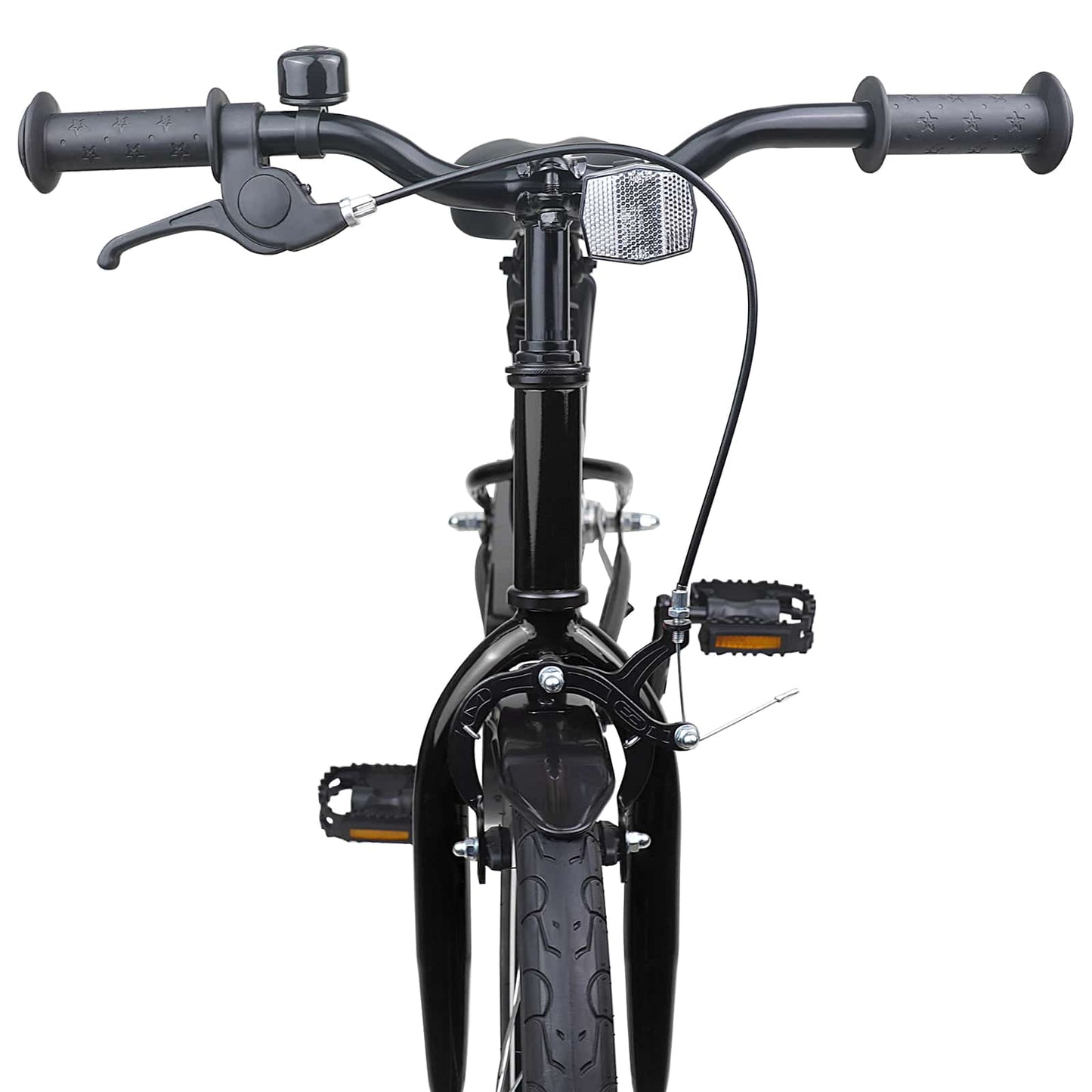 Kinderfahrrad 18 Zoll for 5-7 Years Old Schwarz