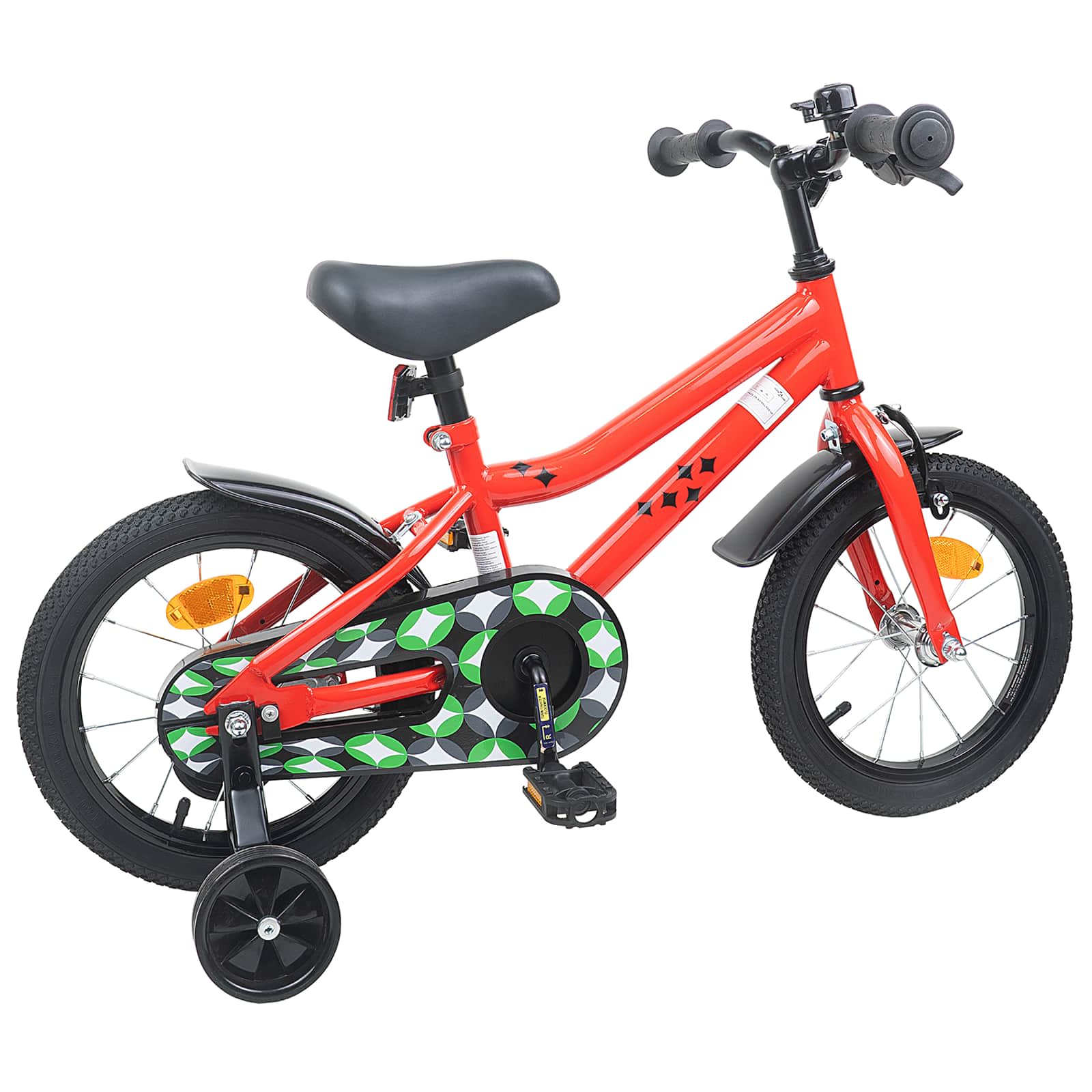 Kinderfahrrad 14 Zoll for 3-5 Years Old Rot