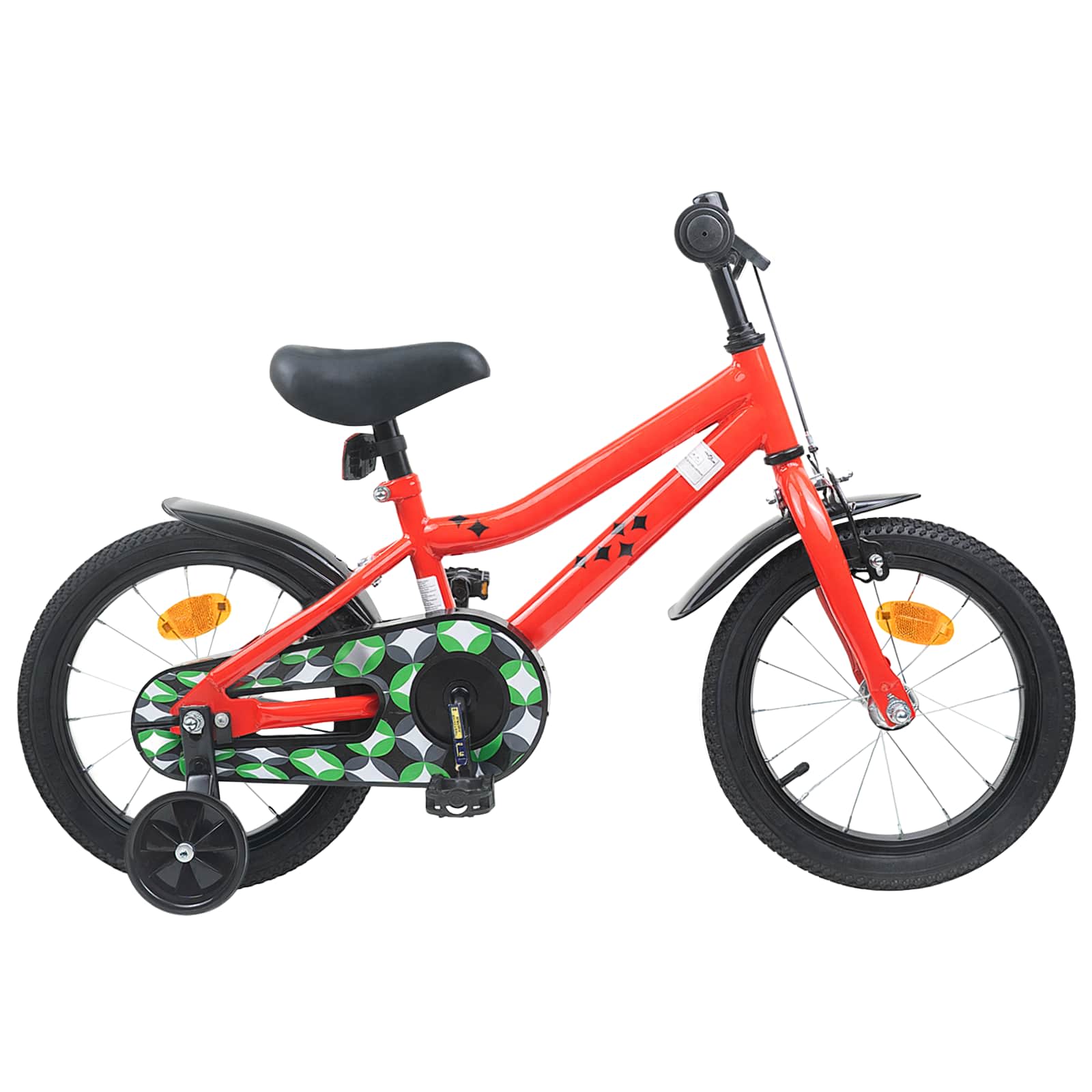 Kinderfahrrad 16 Zoll for 4-6 Years Old Rot