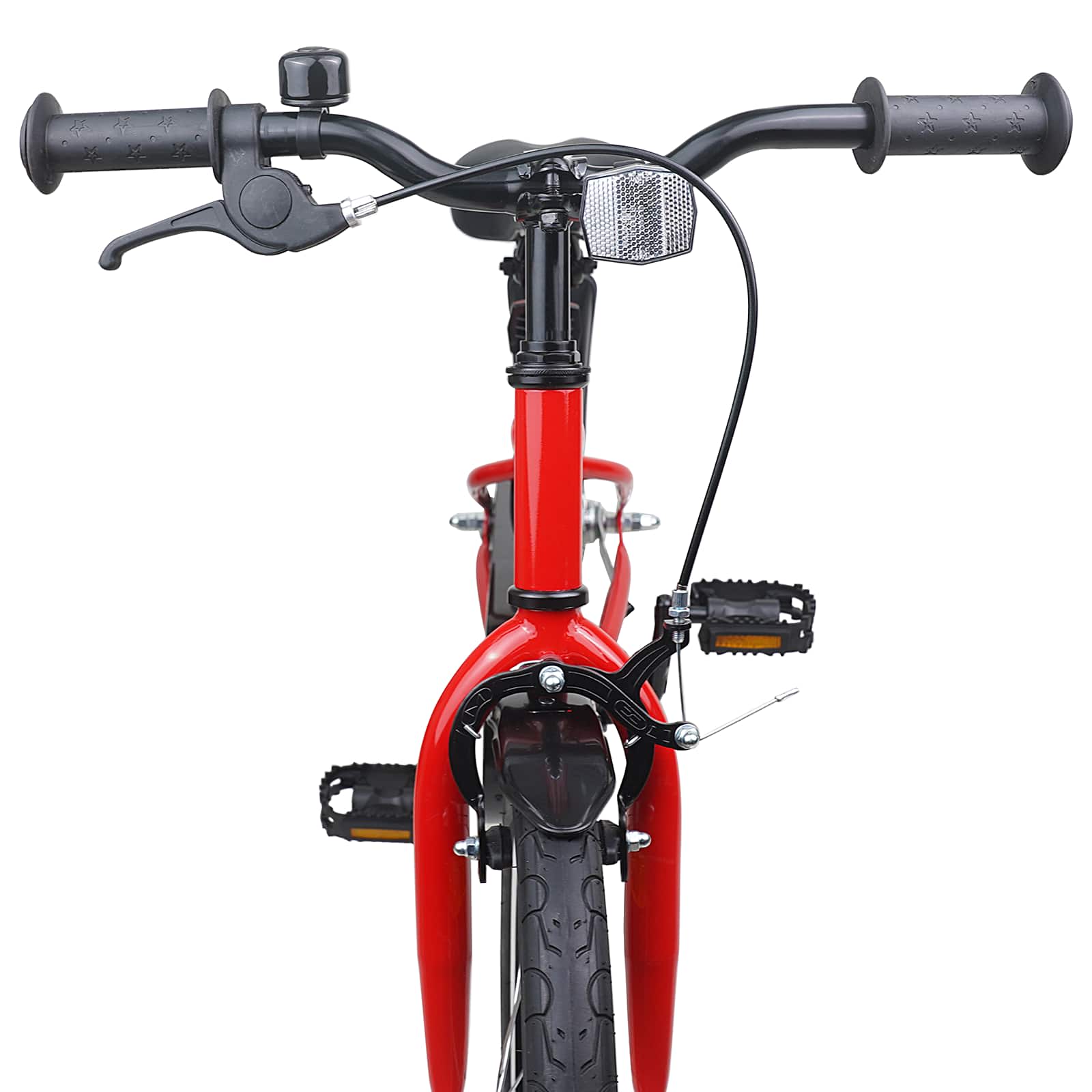 Kinderfahrrad 18 Zoll for 5-7 Years Old Rot