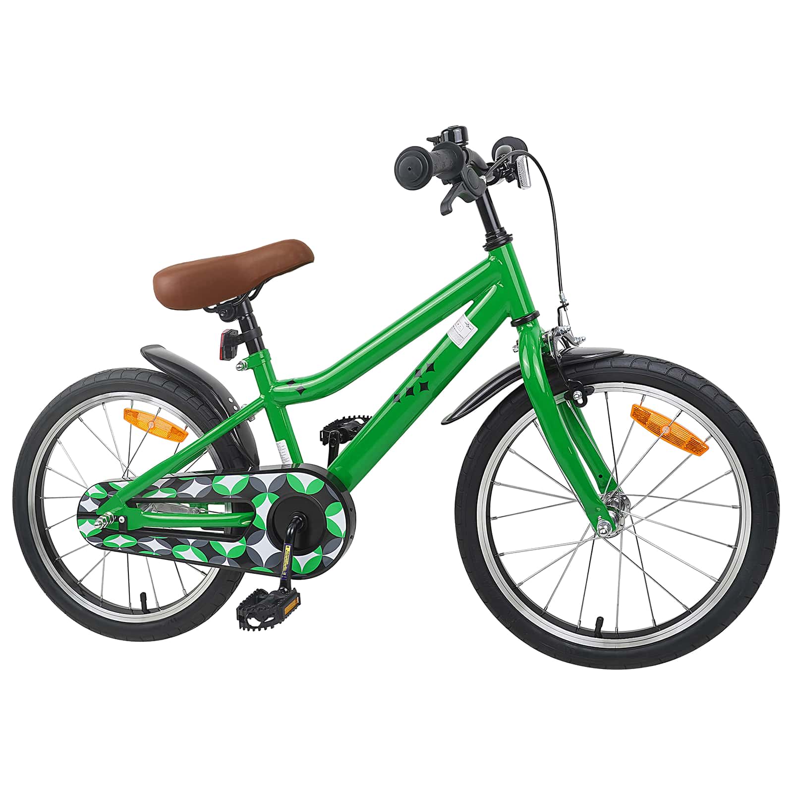 Kinderfahrrad 18 Zoll for 5-7 Years Old Grün