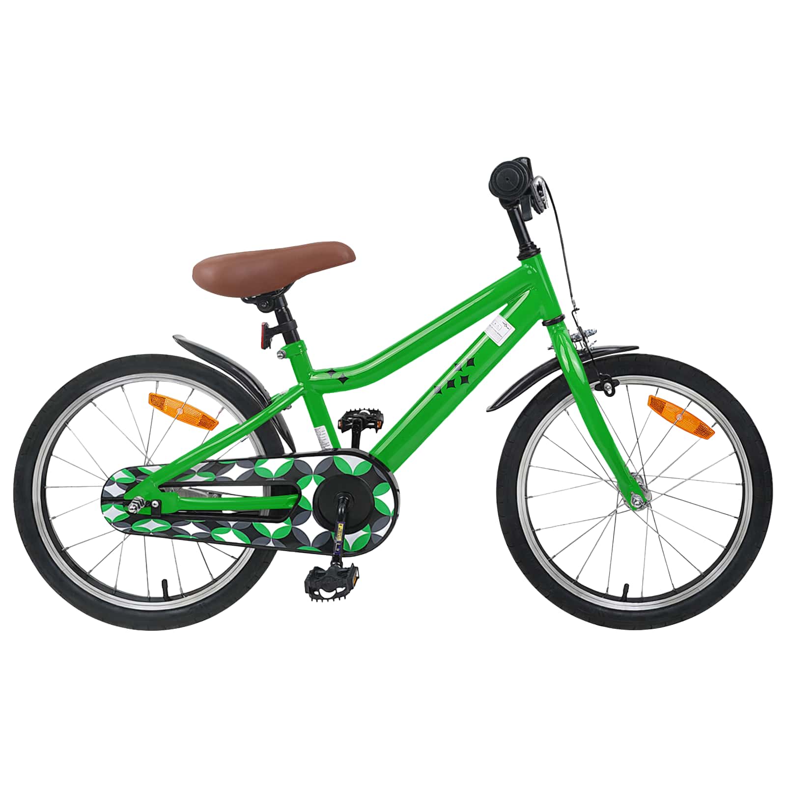 Kinderfahrrad 18 Zoll for 5-7 Years Old Grün