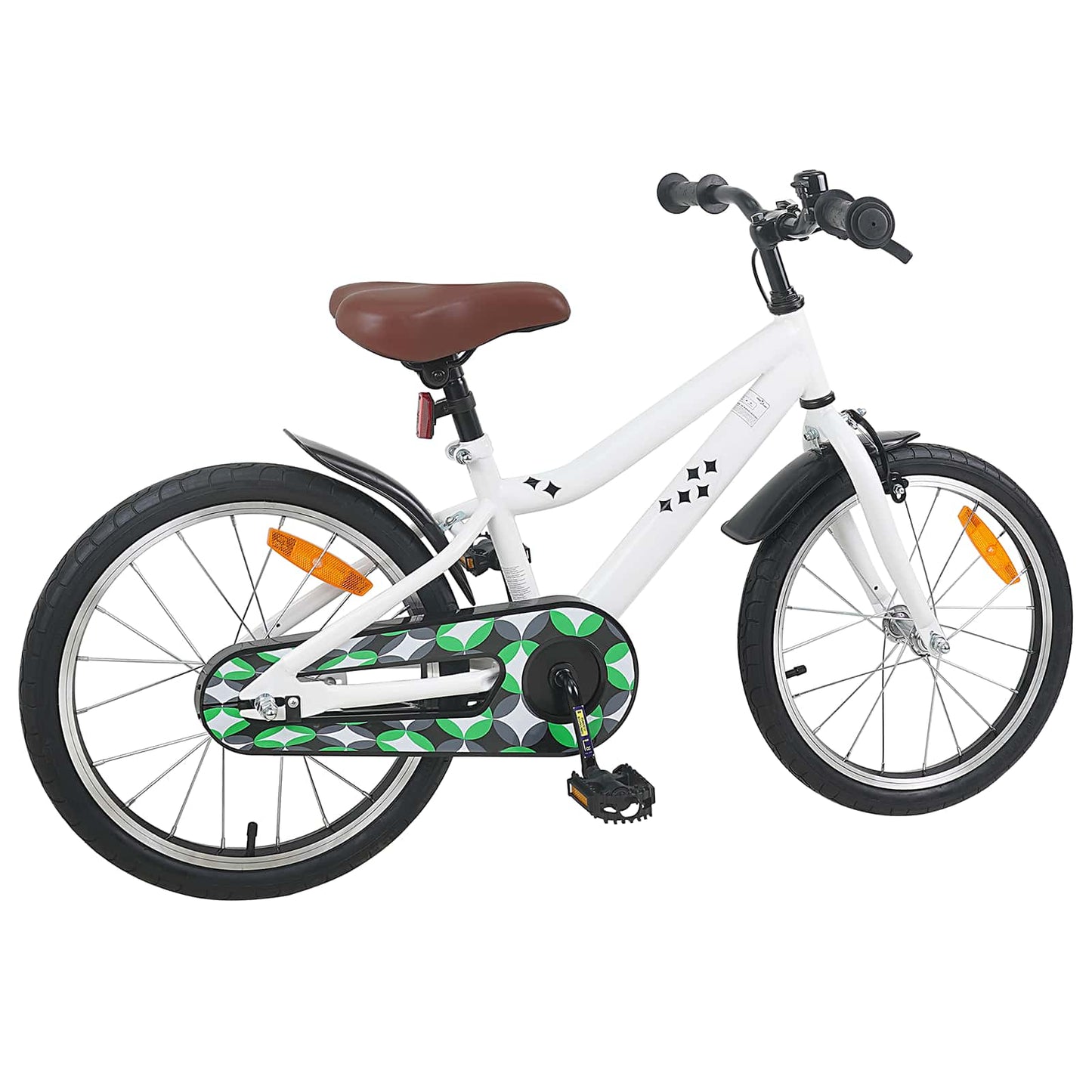 Kinderfahrrad 18 Zoll for 5-7 Years Old Weiß