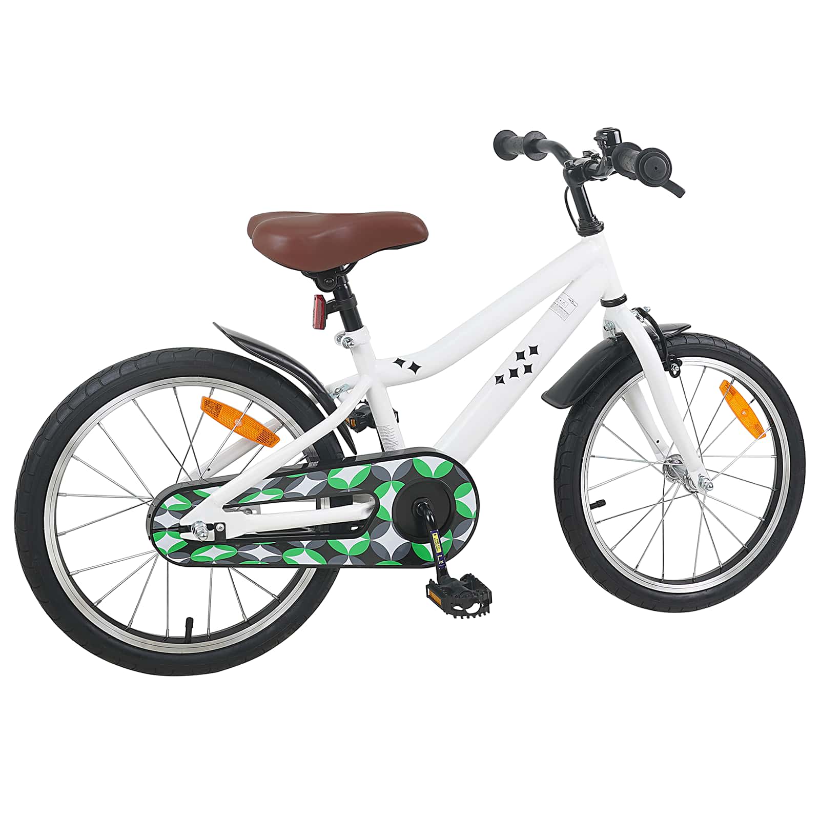 Kinderfahrrad 18 Zoll for 5-7 Years Old Weiß