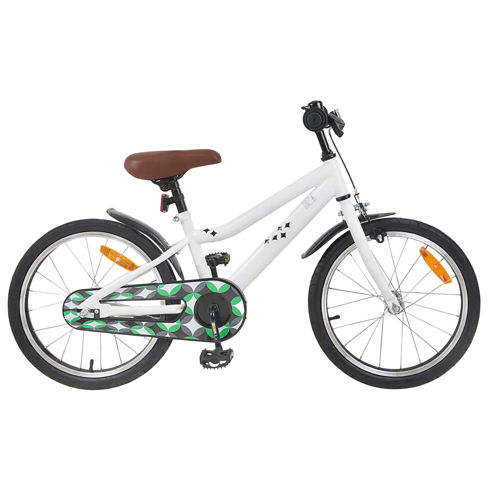 Kinderfahrrad 18 Zoll for 5-7 Years Old Weiß
