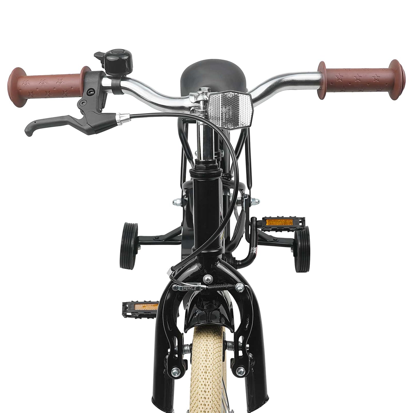 Kinderfahrrad 14 Zoll for 3-5 Years Old Schwarz