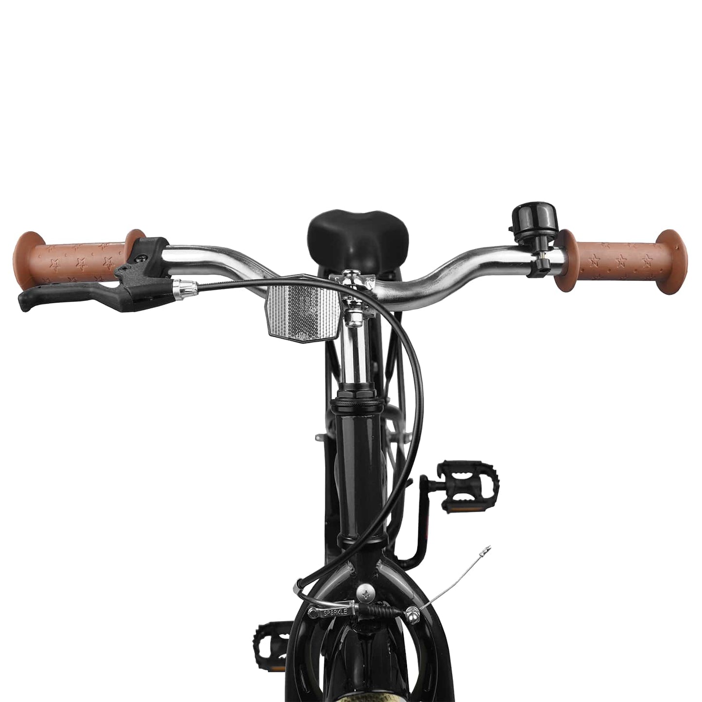 Kinderfahrrad 18 Zoll for 5-7 Years Old Schwarz