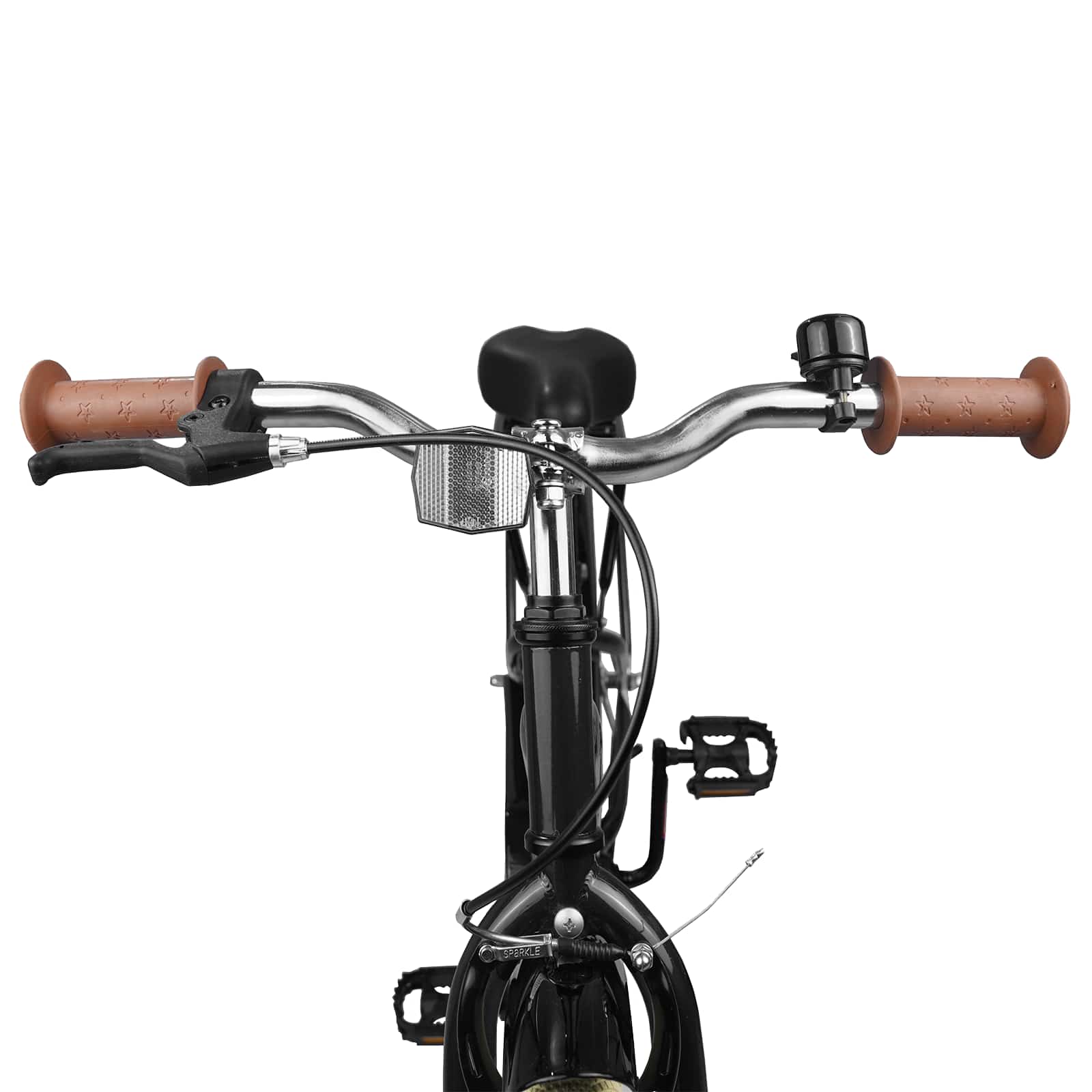Kinderfahrrad 24 Zoll for 8-12 Years Old Schwarz