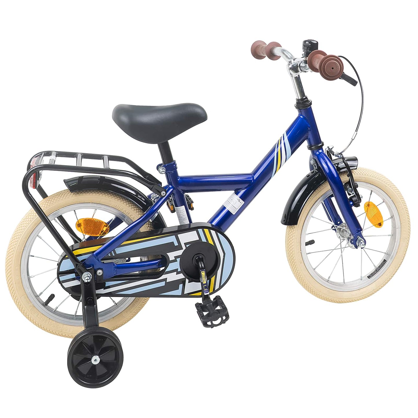 Kinderfahrrad 14 Zoll for 3-5 Years Old Dunkelblau