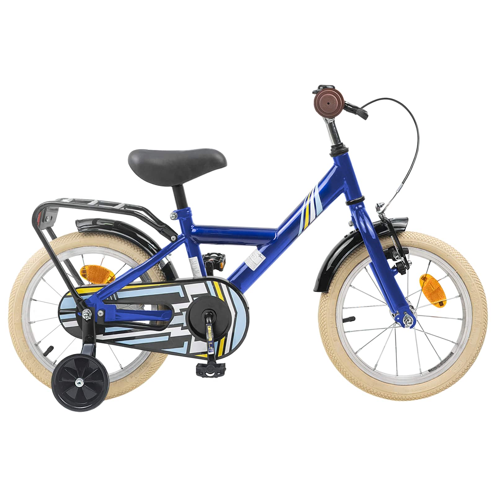 Kinderfahrrad 16 Zoll for 4-6 Years Old Dunkelblau
