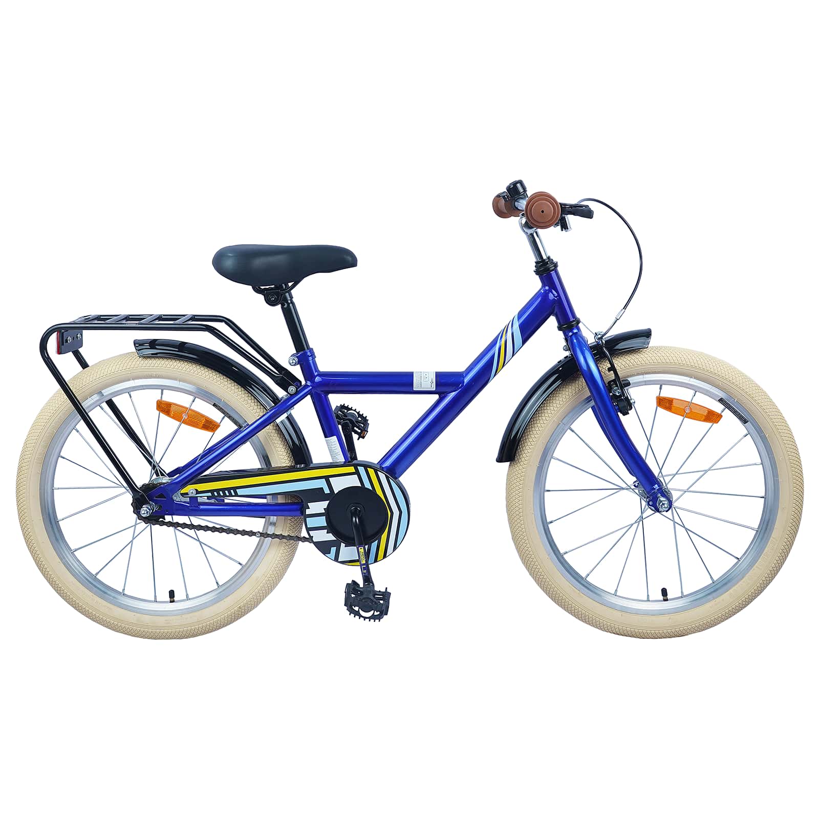 Kinderfahrrad 18 Zoll for 5-7 Years Old Dunkelblau