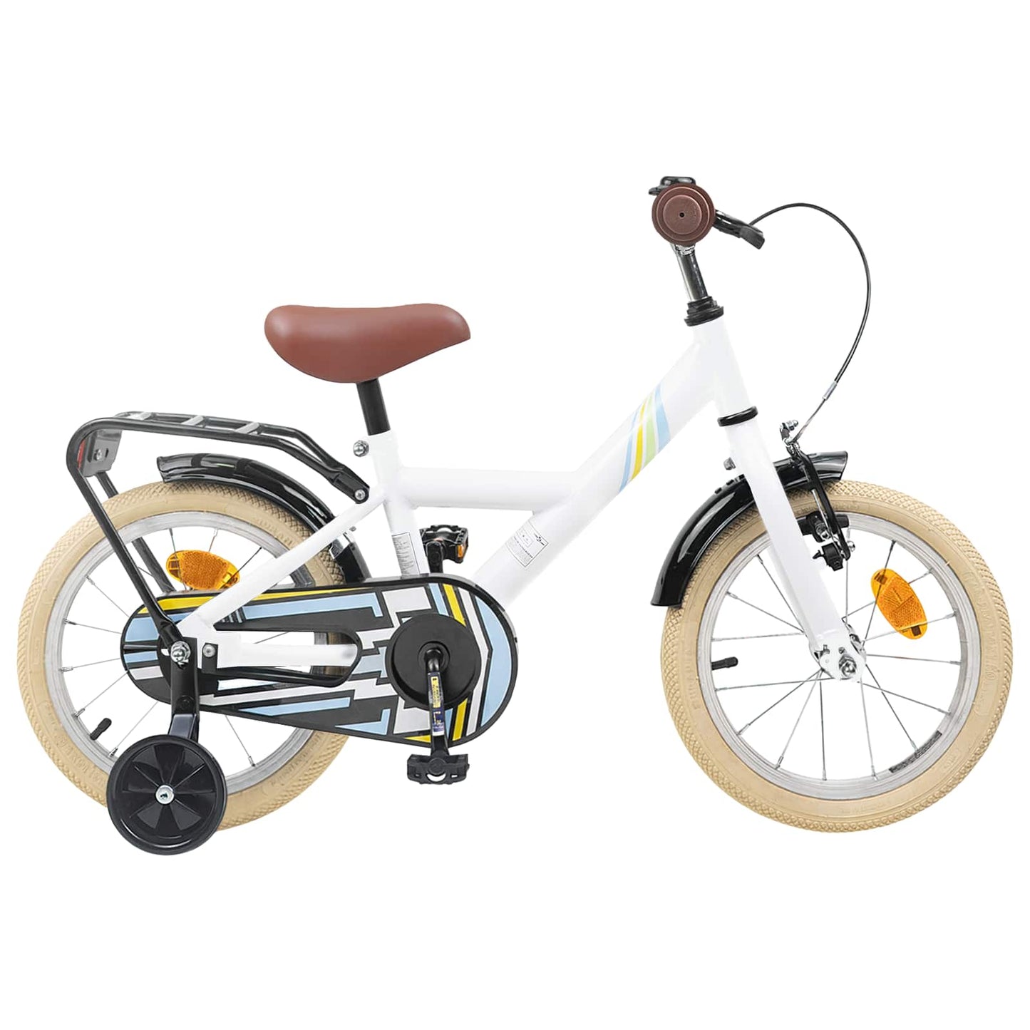 Kinderfahrrad 14 Zoll for 3-5 Years Old Weiß