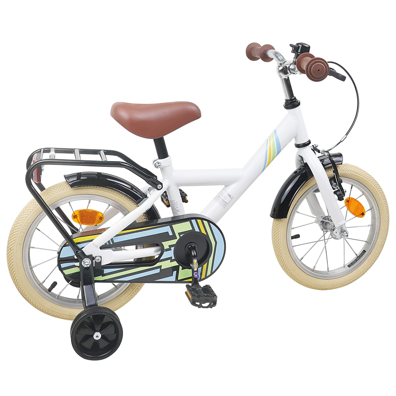 Kinderfahrrad 16 Zoll for 4-6 Years Old Weiß