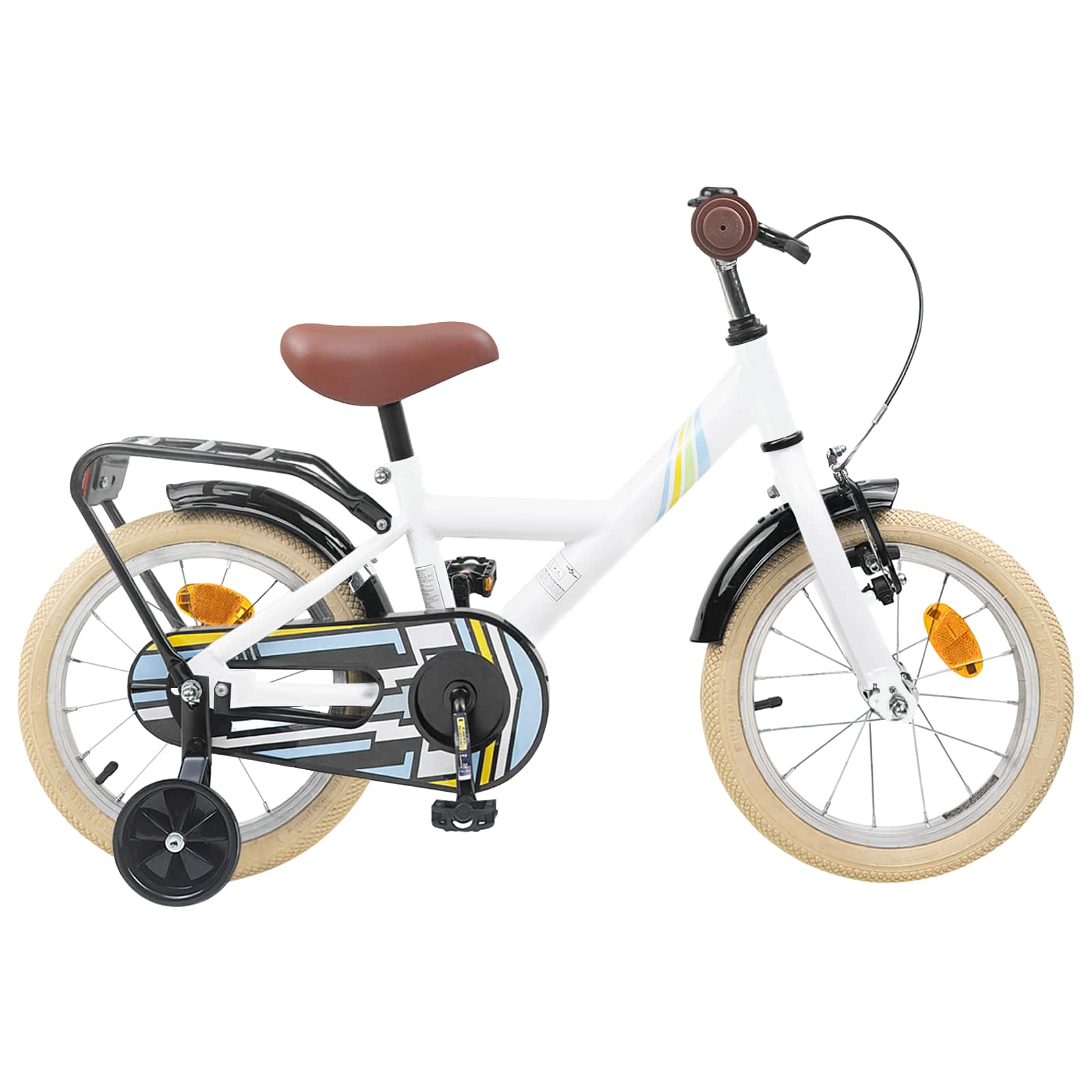 Kinderfahrrad 16 Zoll for 4-6 Years Old Weiß
