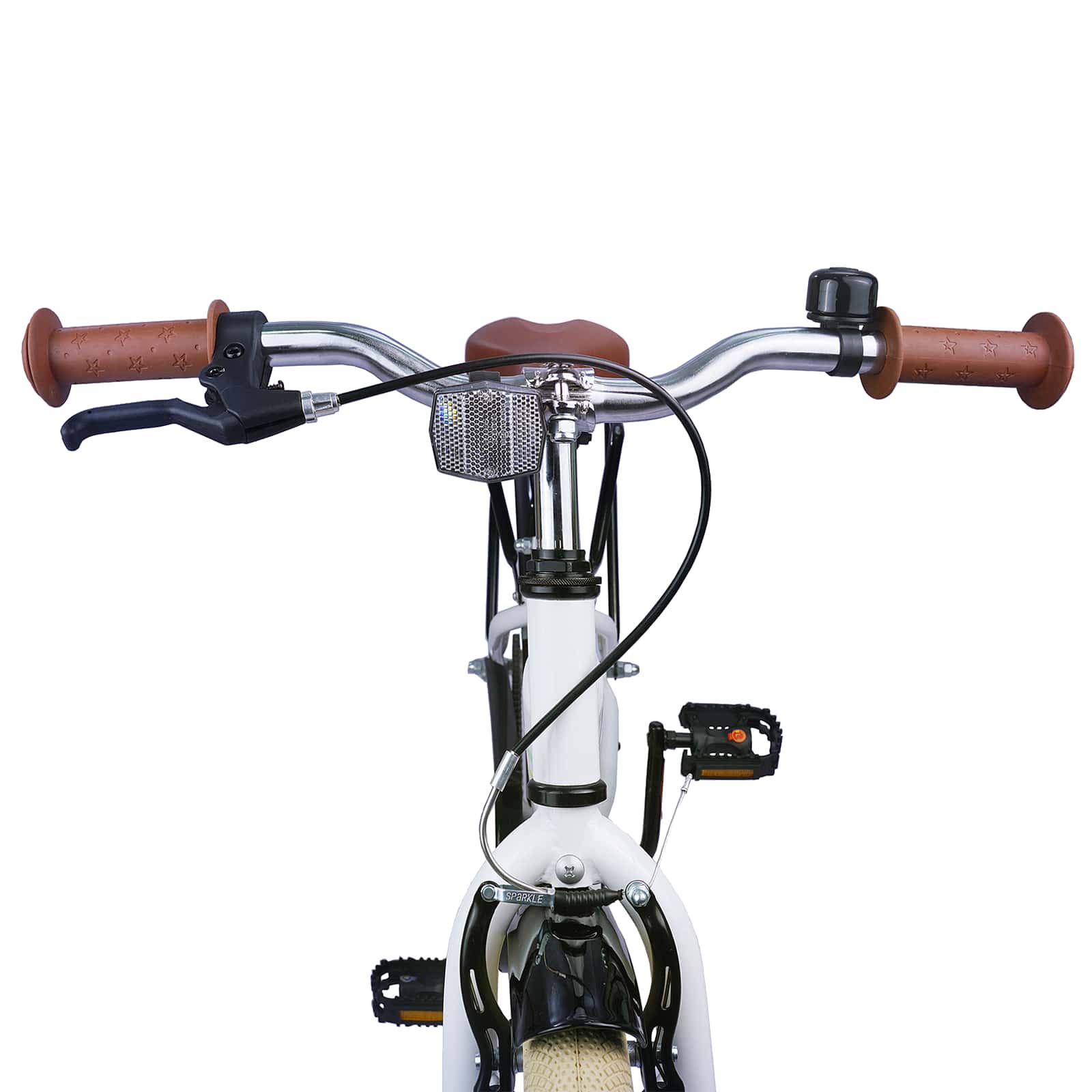 Kinderfahrrad 18 Zoll for 5-7 Years Old Weiß