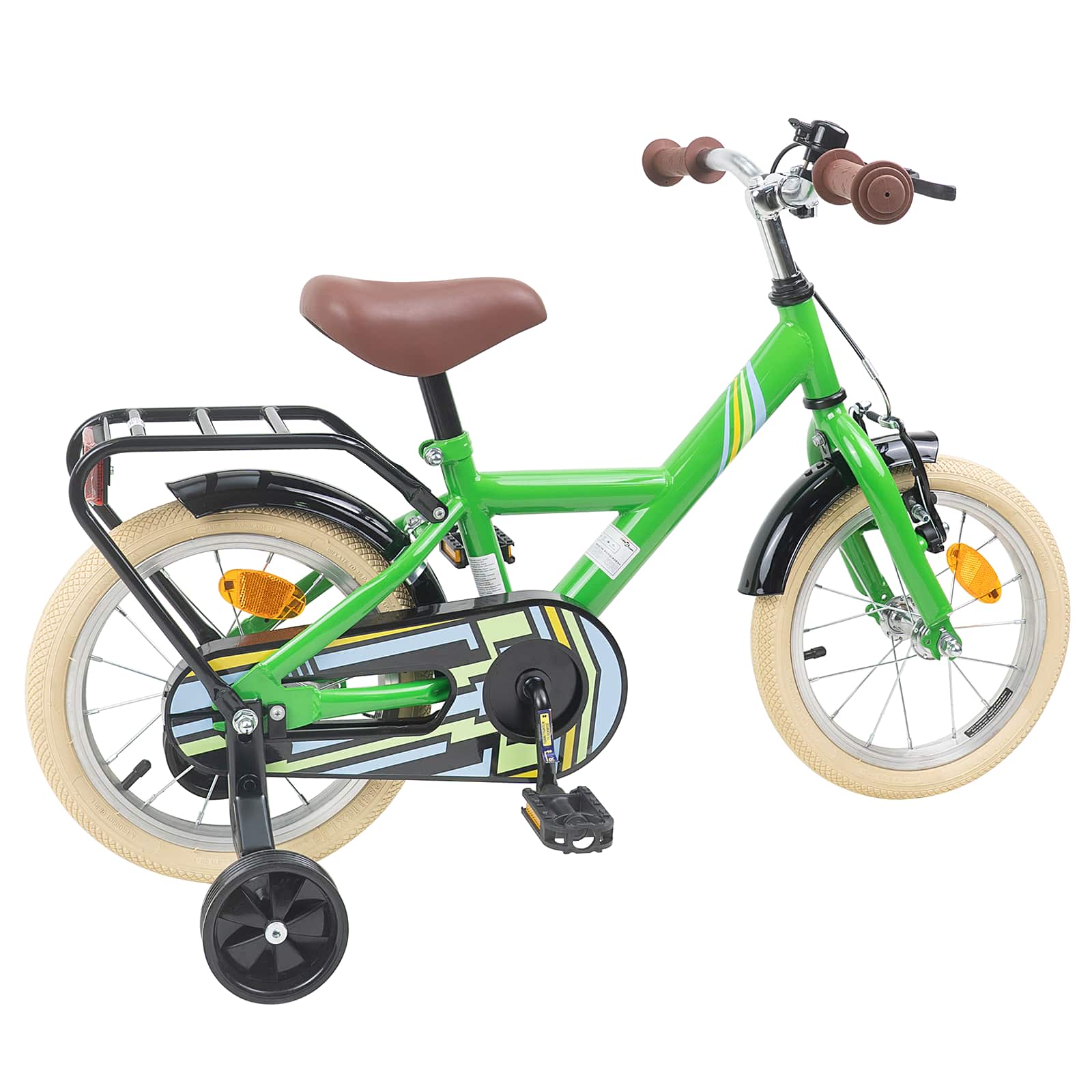 Kinderfahrrad 14 Zoll for 3-5 Years Old Grün
