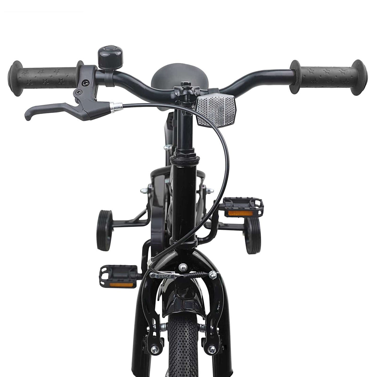 Kinderfahrrad 14 Zoll for 3-5 Years Old Schwarz