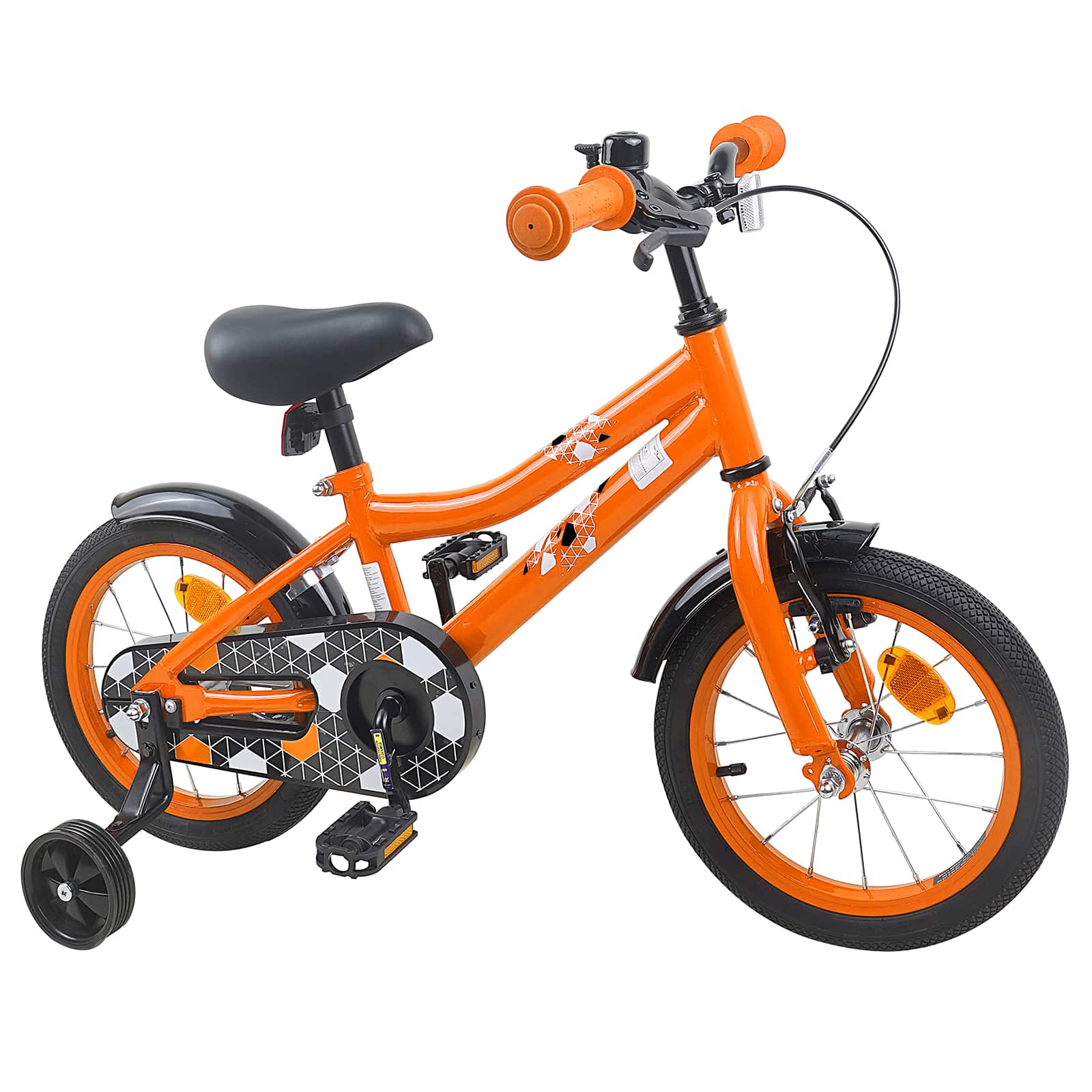 Kinderfahrrad 12 Zoll for 2 to 4 years old Orange