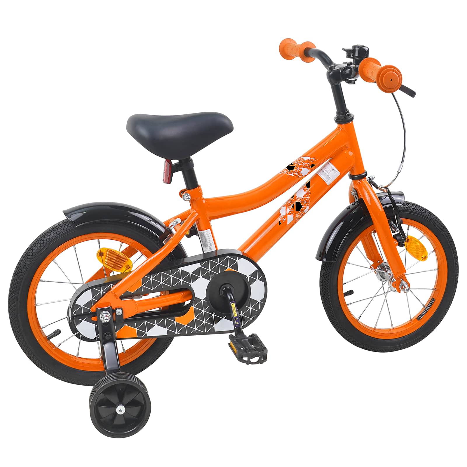 Kinderfahrrad 14 Zoll for 3-5 Years Old Orange