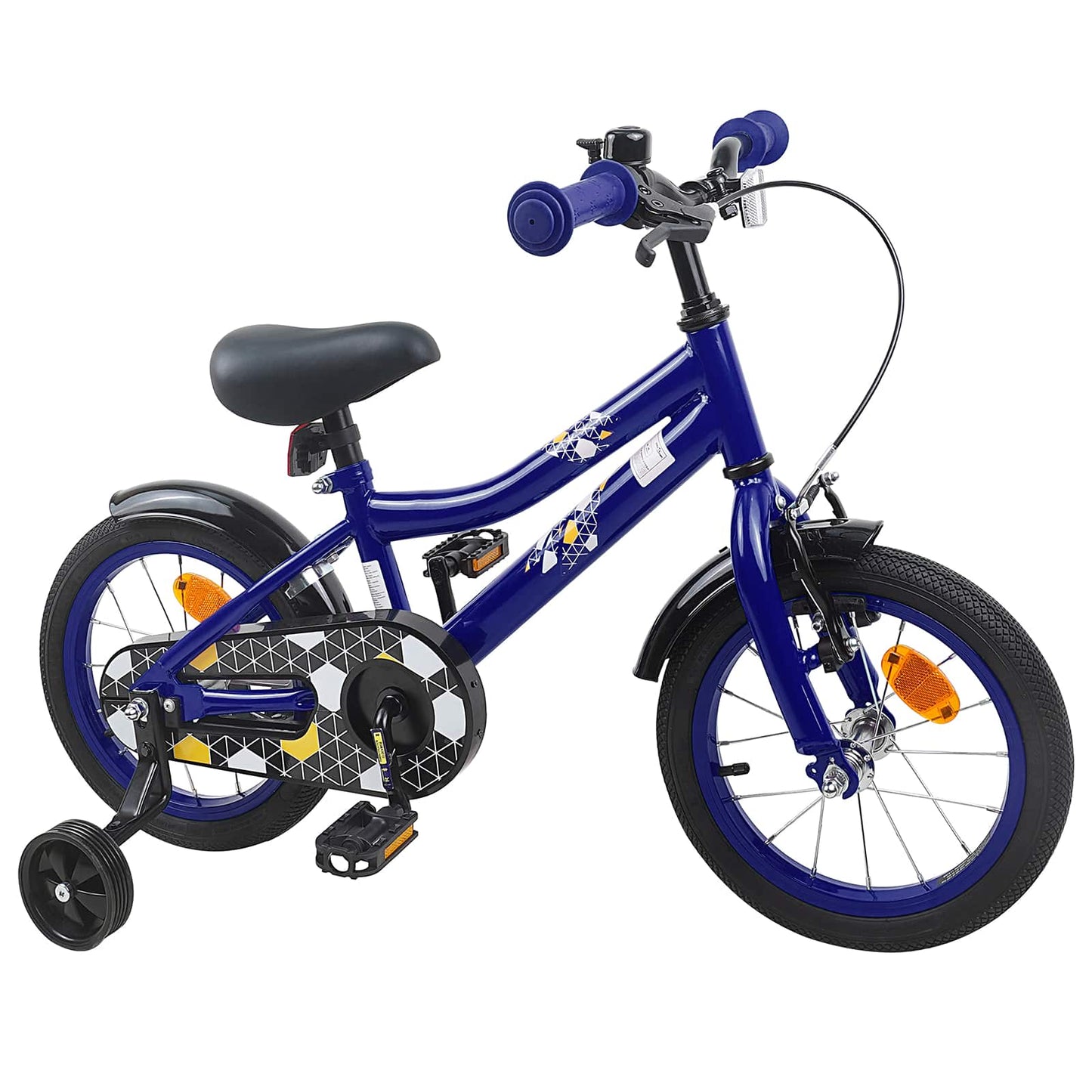 Kinderfahrrad 14 Zoll for 3-5 Years Old Dunkelblau