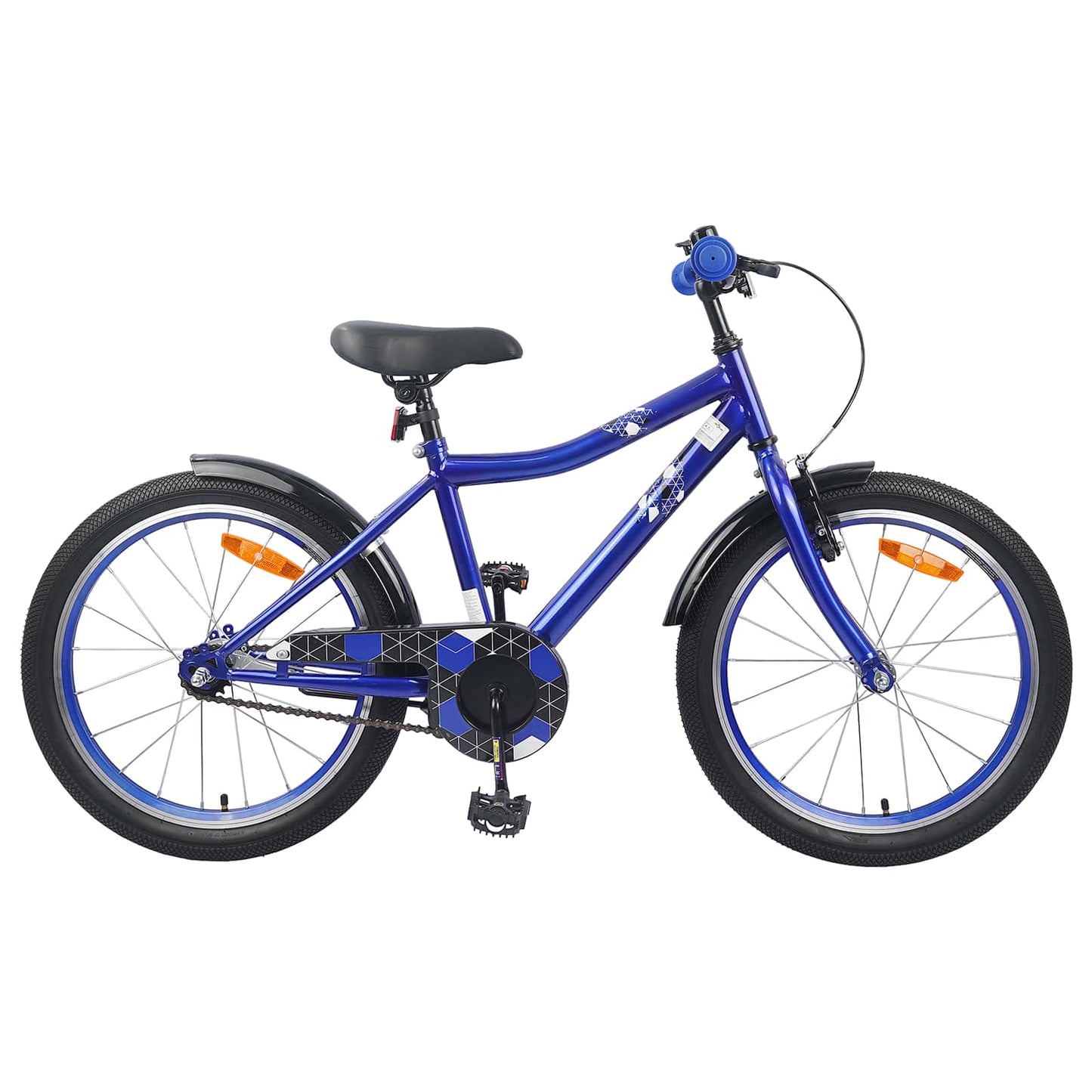 Kinderfahrrad 18 Zoll for 5-7 Years Old Dunkelblau