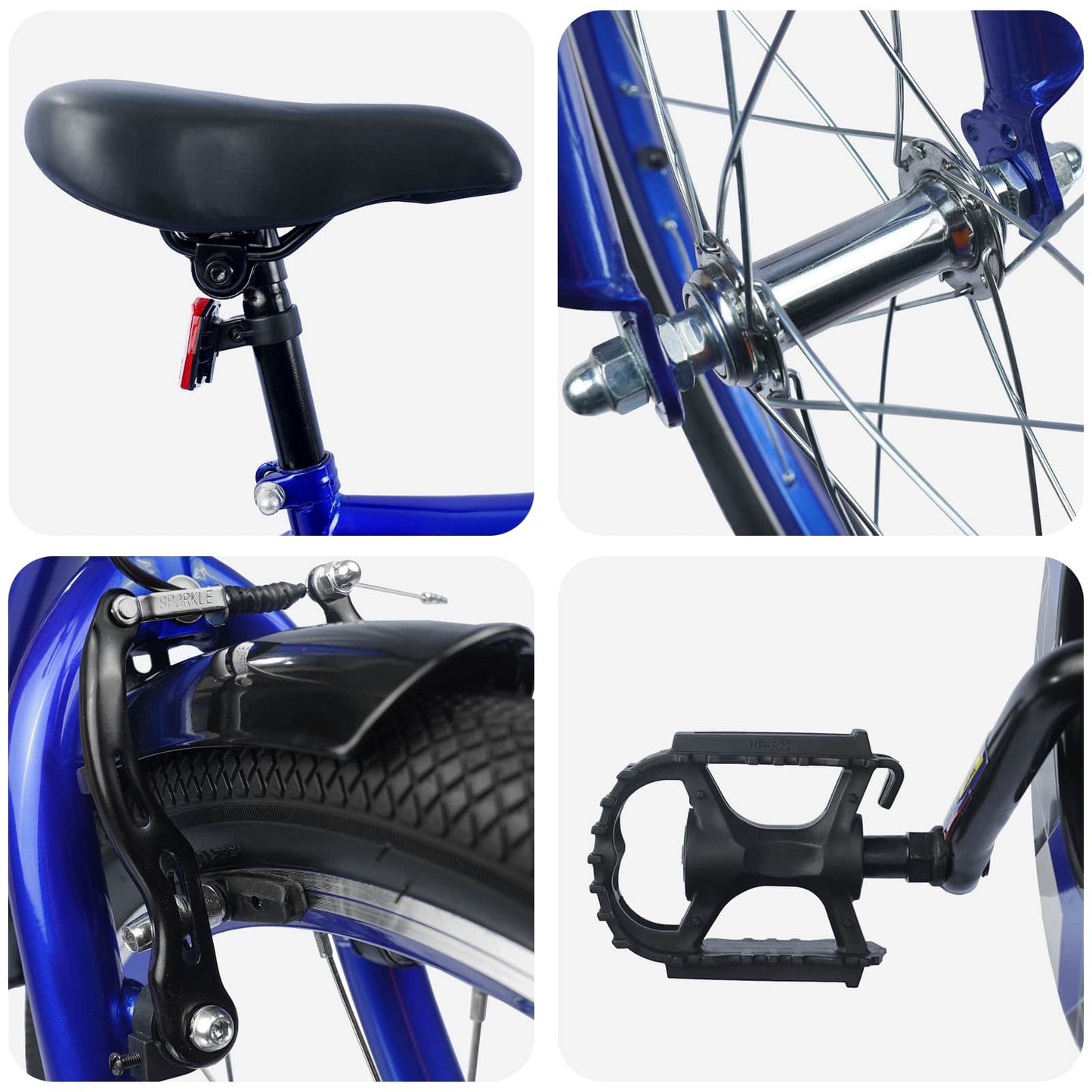 Kinderfahrrad 20 Zoll for kids aged 6 to 11 Dunkelblau
