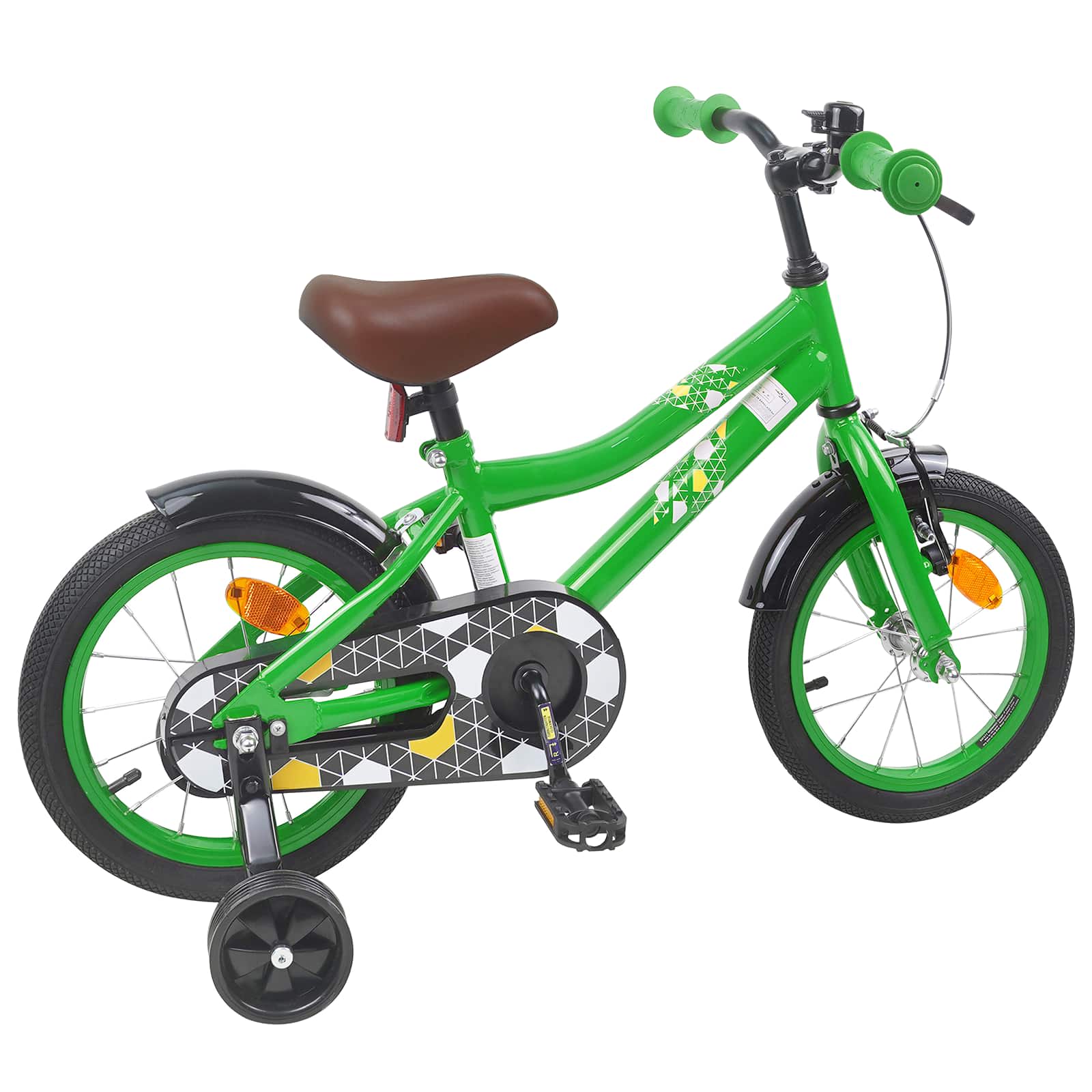 Kinderfahrrad 14 Zoll for 3-5 Years Old Grün