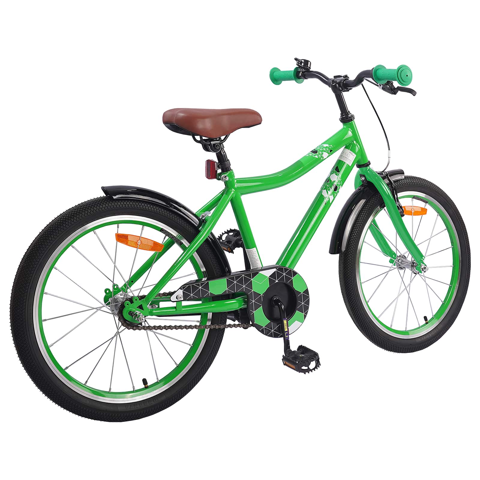 Kinderfahrrad 18 Zoll for 5-7 Years Old Grün
