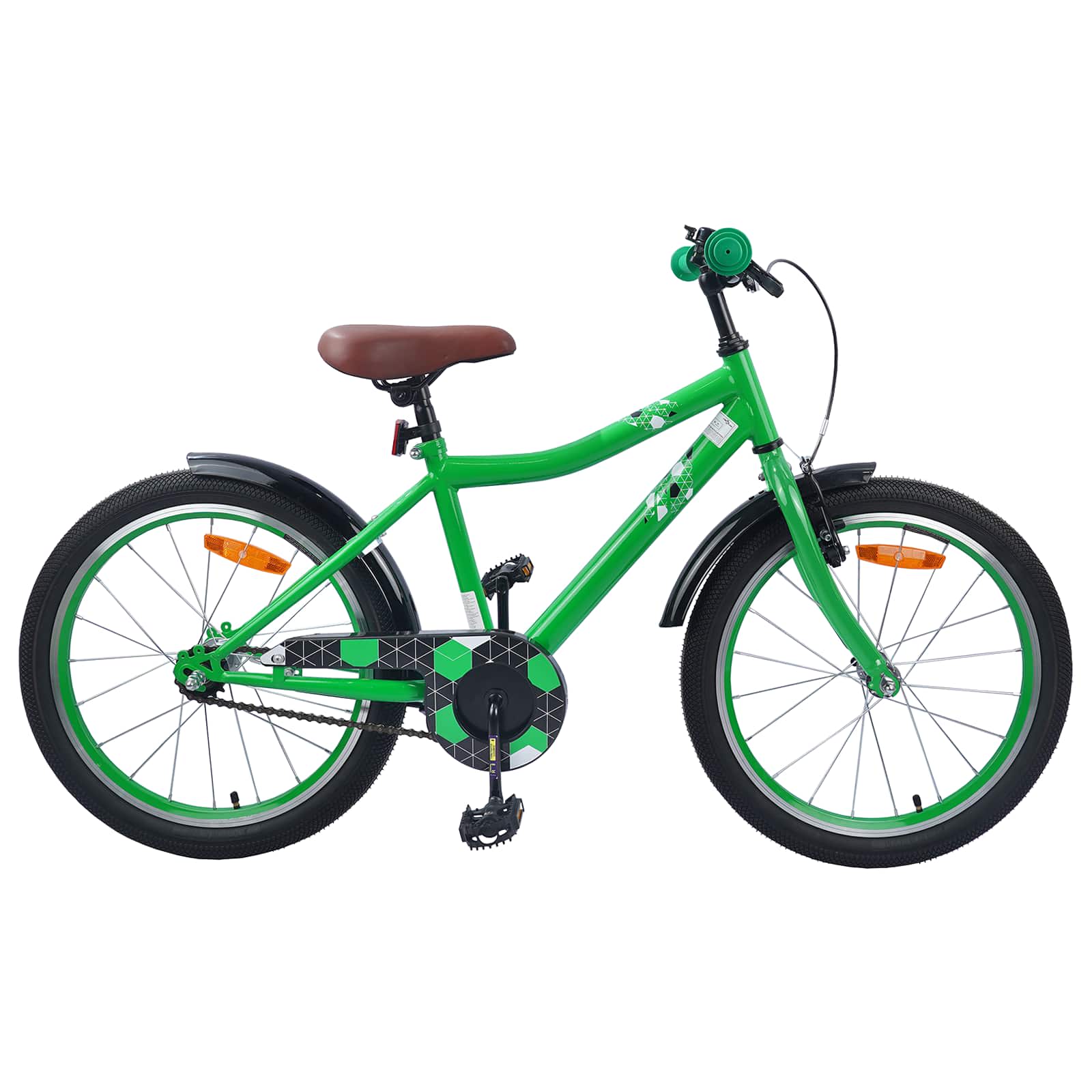 Kinderfahrrad 18 Zoll for 5-7 Years Old Grün