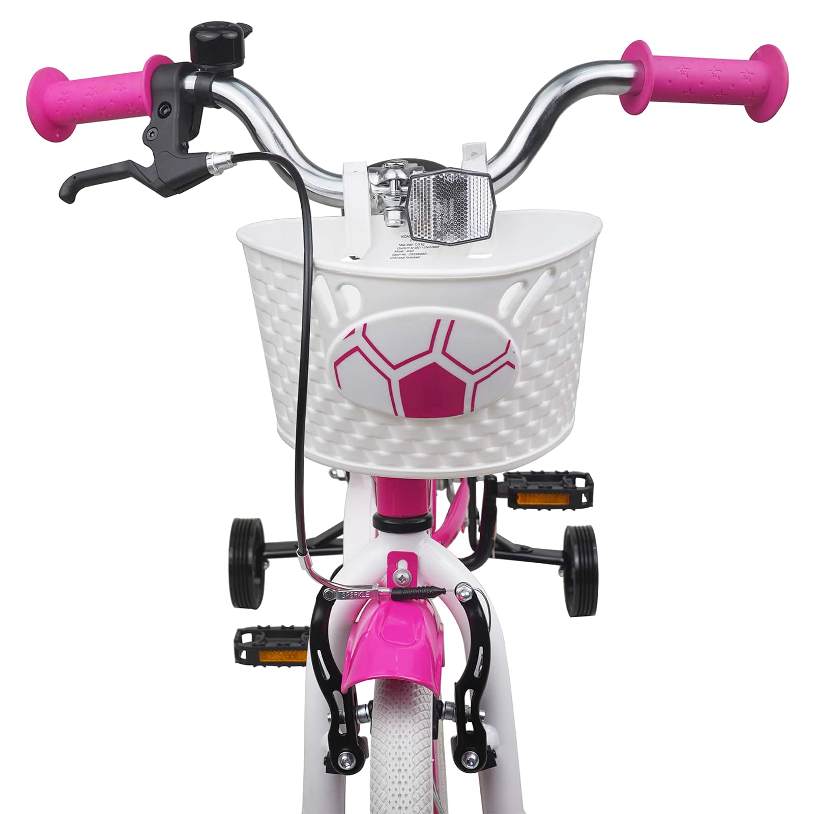 Kinderfahrrad 12 Zoll for 2 to 4 years old Rosa