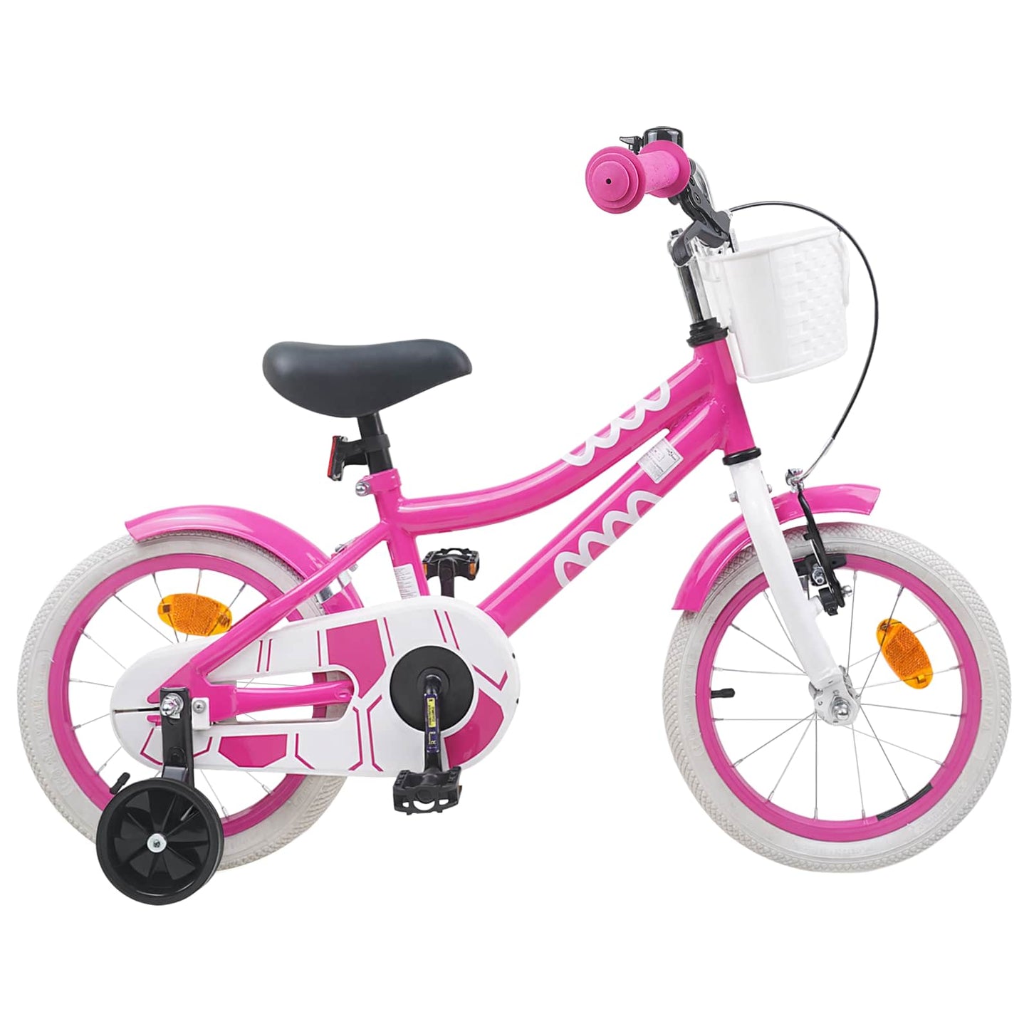 Kinderfahrrad 14 Zoll for 3-5 Years Old Rosa