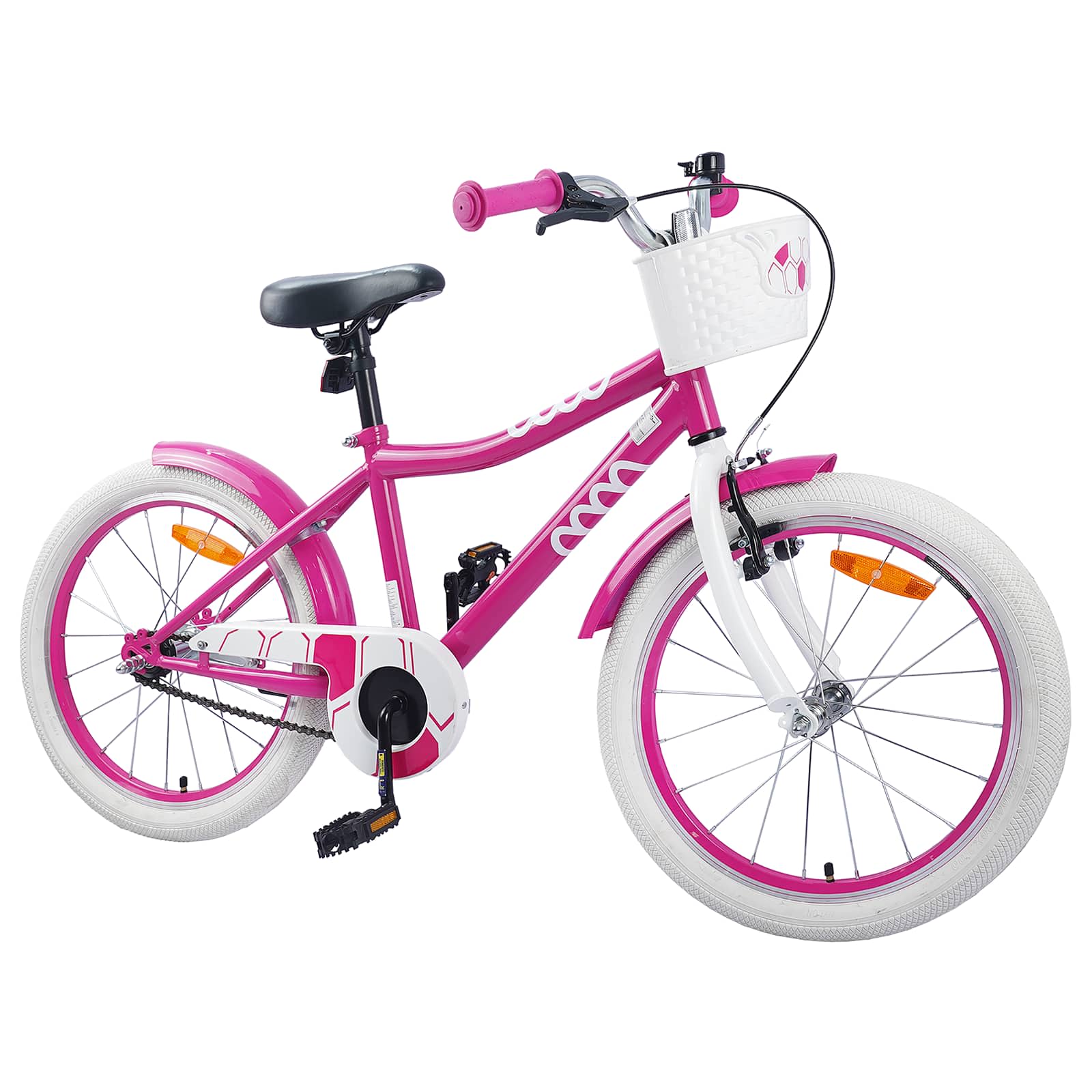 Kinderfahrrad 18 Zoll for 5-7 Years Old Rosa