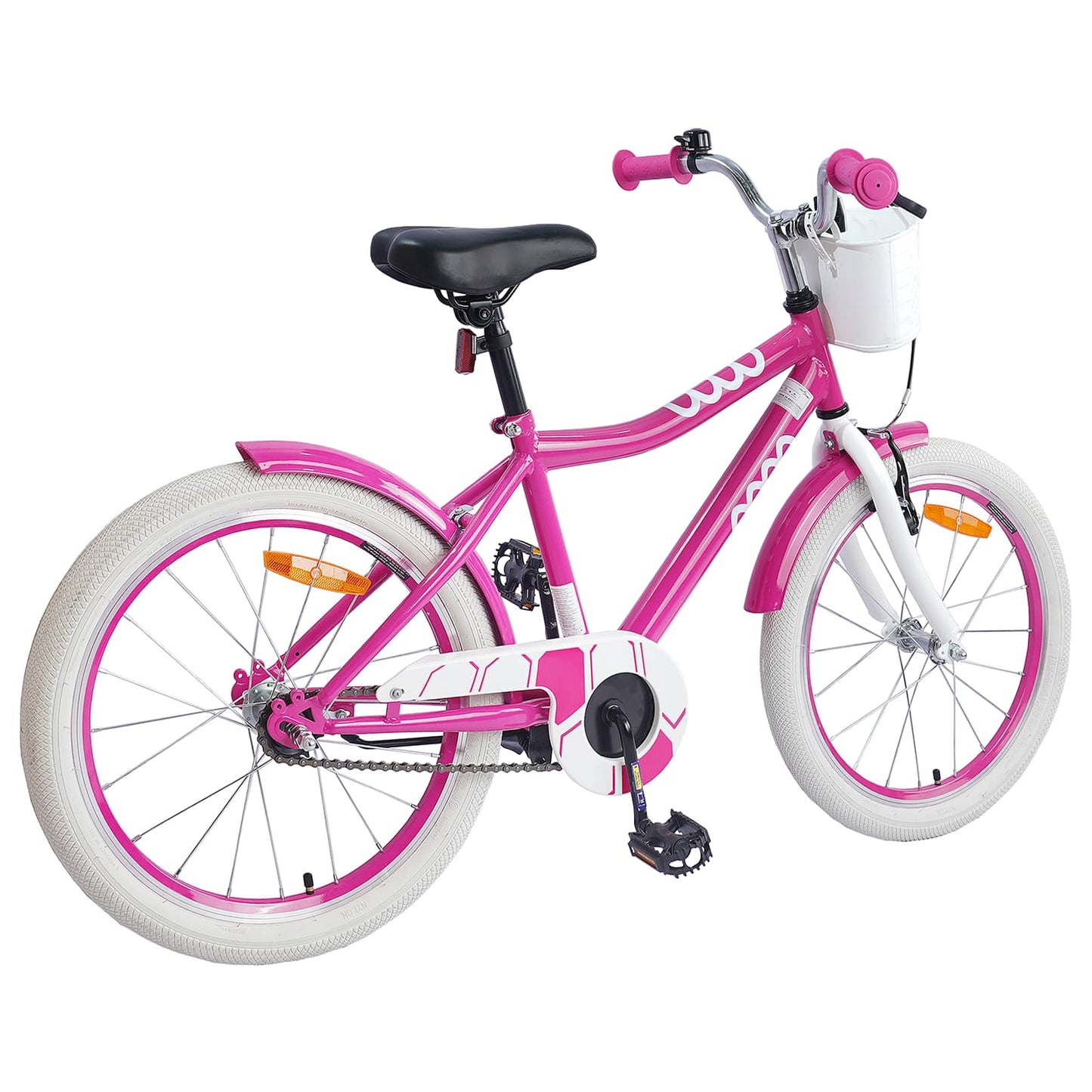 Kinderfahrrad 18 Zoll for 5-7 Years Old Rosa