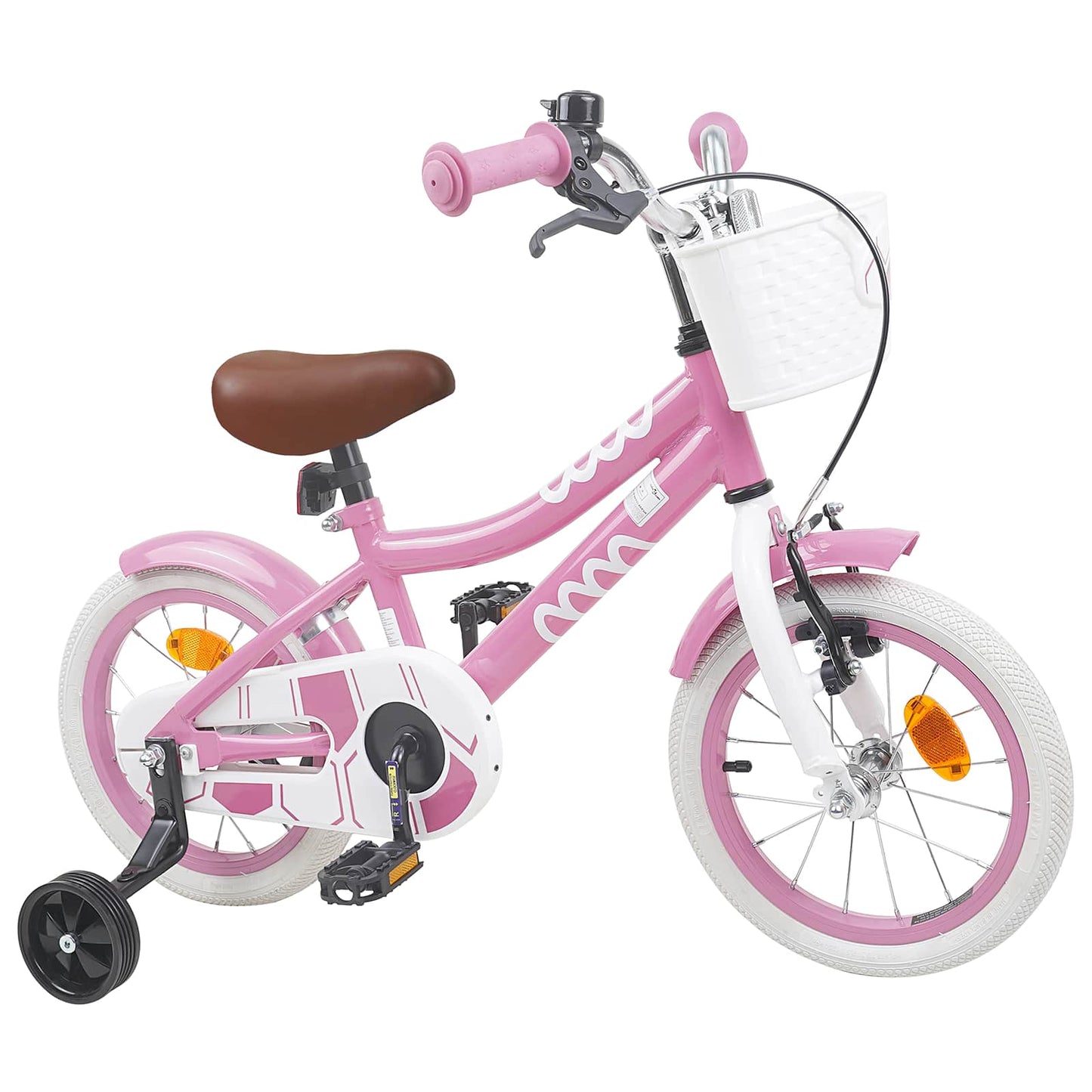 Kinderfahrrad 12 Zoll for 2 to 4 years old Hellrosa